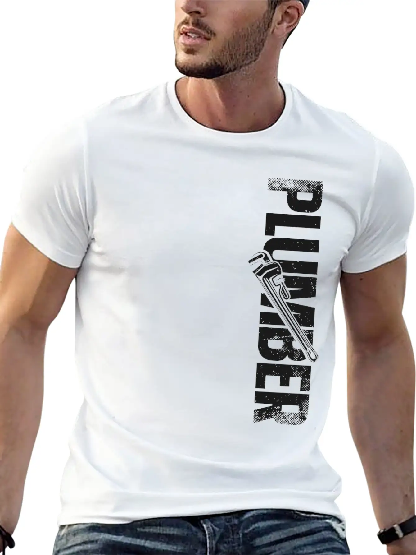 Plumbing Plumber Vintage Plumber Classic Fit Graphic Tee For Daily Comfort – Unisex Cotton Shirt