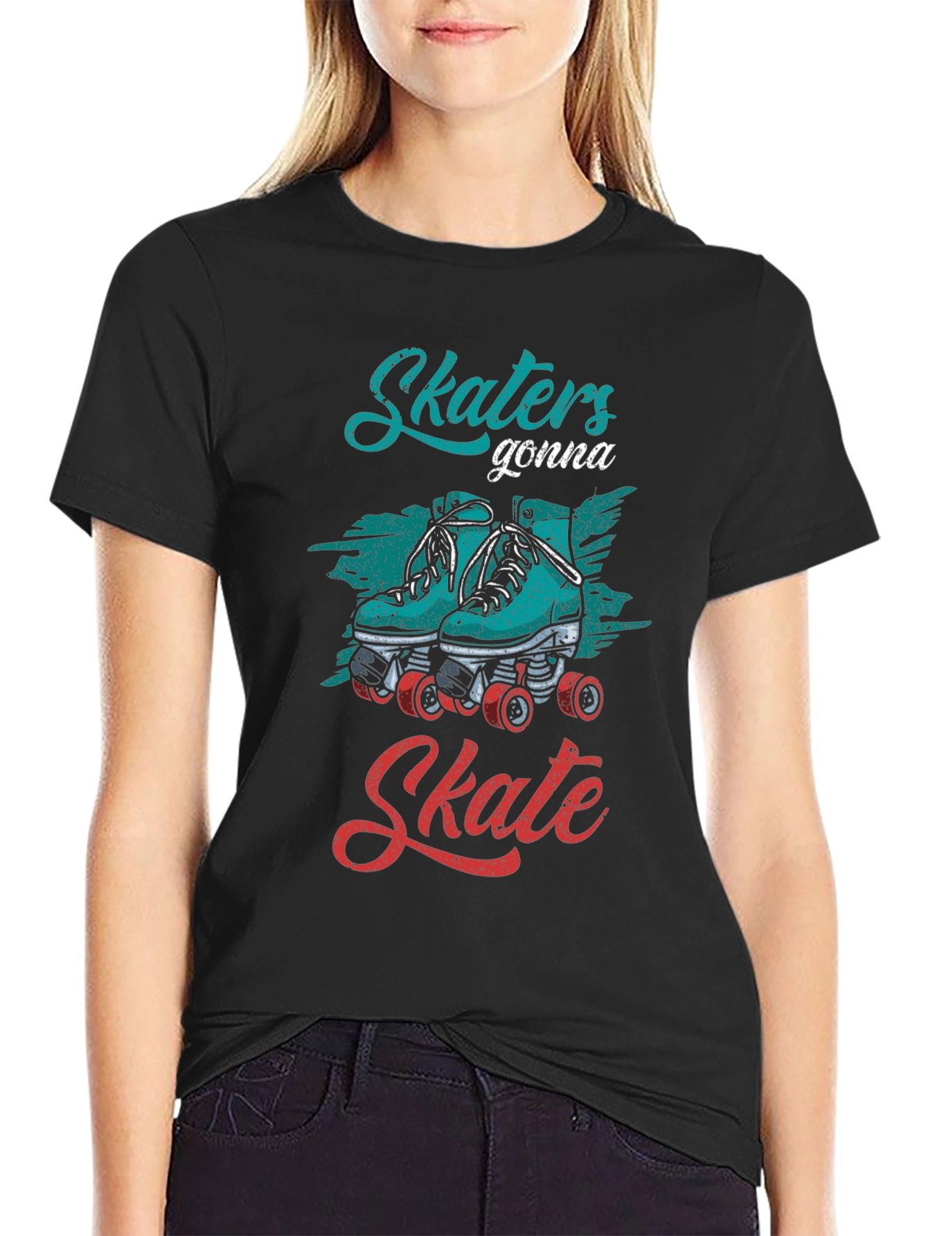 Skaters Gonna Skate Graphic Tee