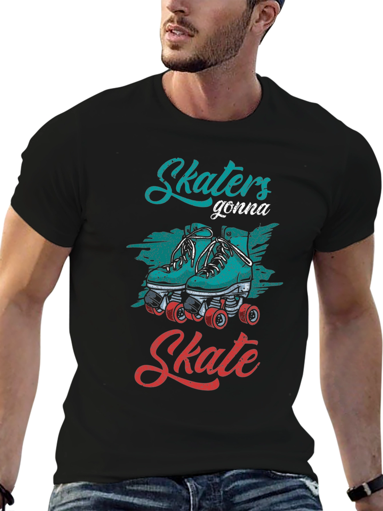 Skaters Gonna Skate Graphic Tee