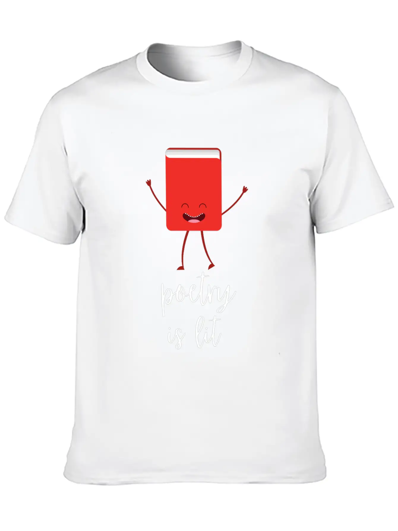 Poetry Is Lit Essential Cotton Tee For Daily Outfits – Unisex Style
