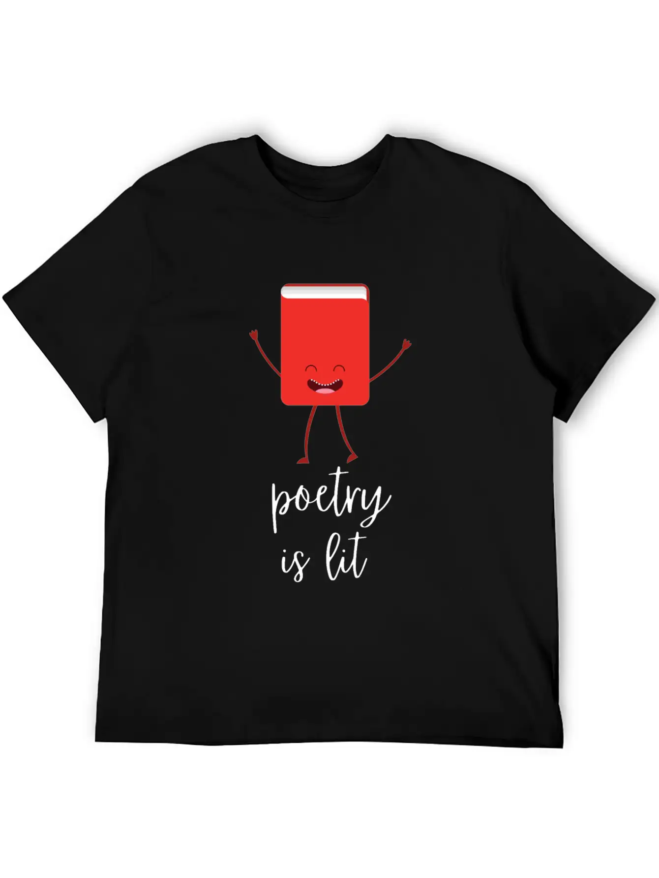 Poetry Is Lit Essential Cotton Tee For Daily Outfits – Unisex Style