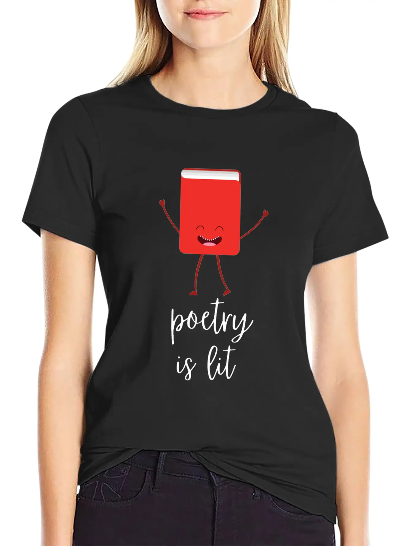 Poetry Is Lit Essential Cotton Tee For Daily Outfits – Unisex Style