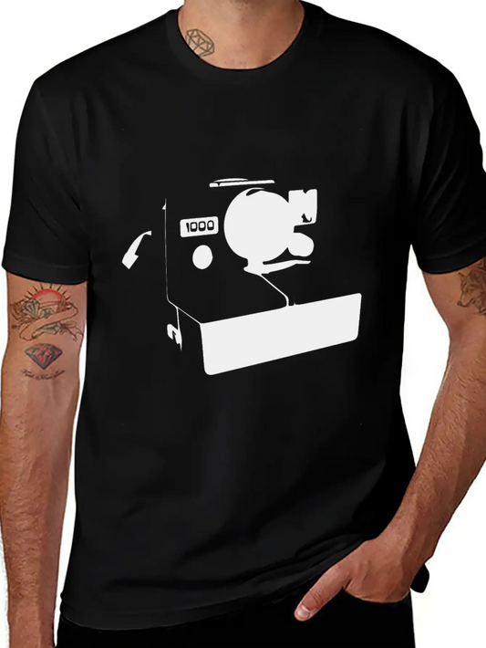 Polaroid Vintage 80s Retro Camera Unisex Casual T-Shirt – Clean Design For Daily Comfort