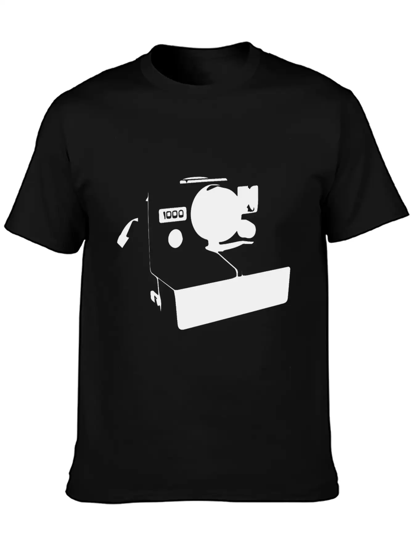 Polaroid Vintage 80s Retro Camera Unisex Casual T-Shirt – Clean Design For Daily Comfort