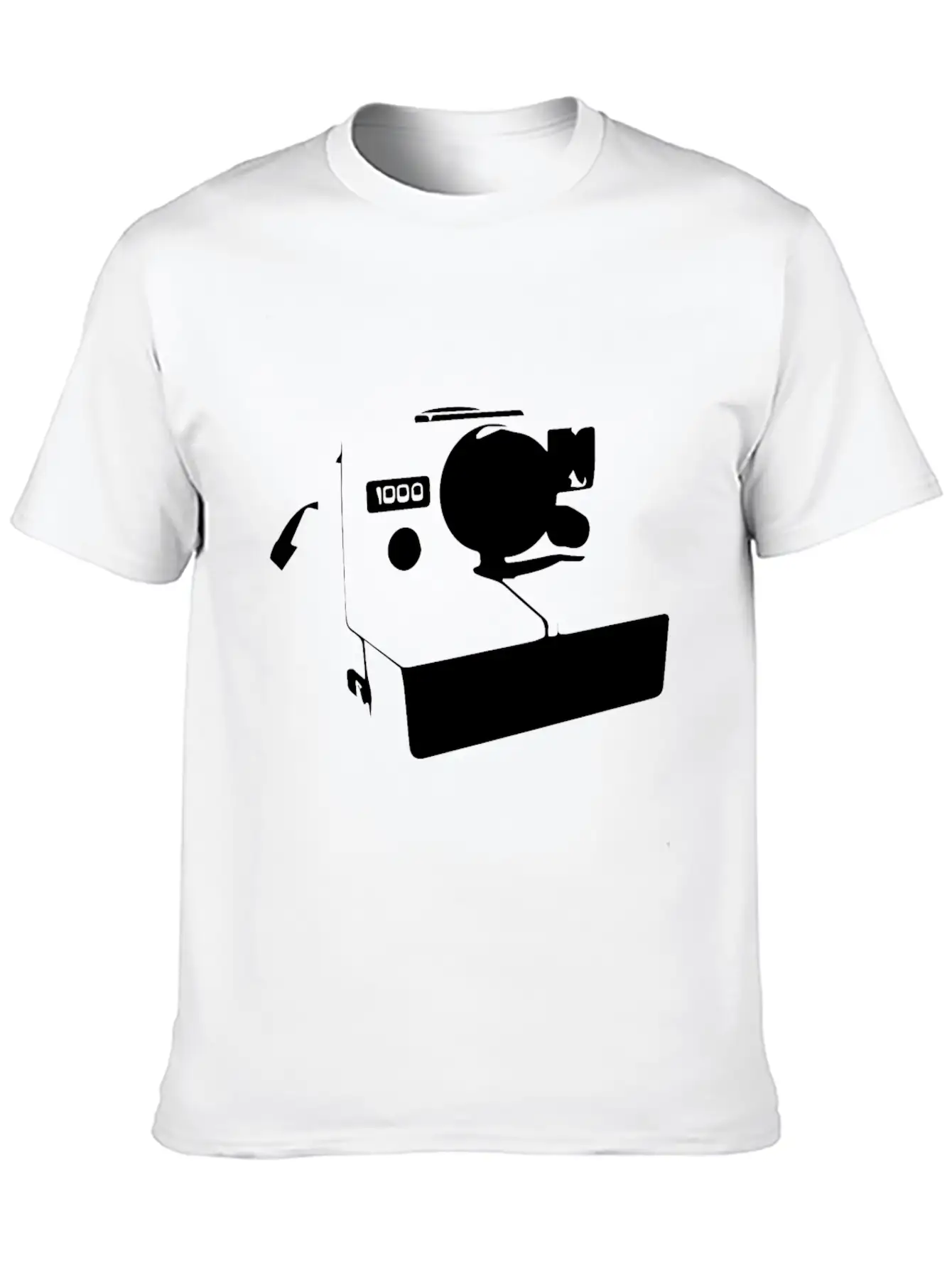 Polaroid Vintage 80s Retro Camera Unisex Casual T-Shirt – Clean Design For Daily Comfort