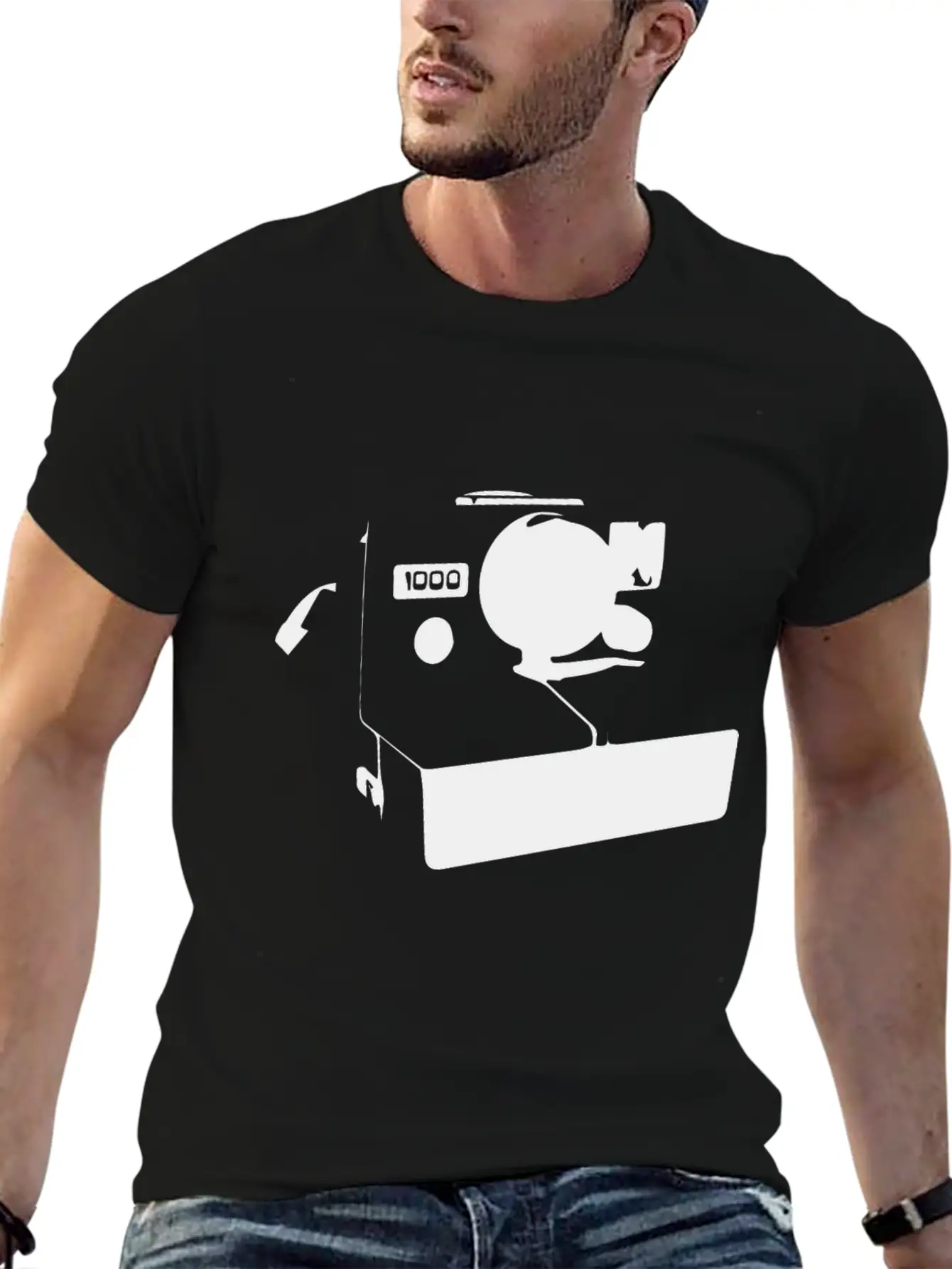 Polaroid Vintage 80s Retro Camera Unisex Casual T-Shirt – Clean Design For Daily Comfort