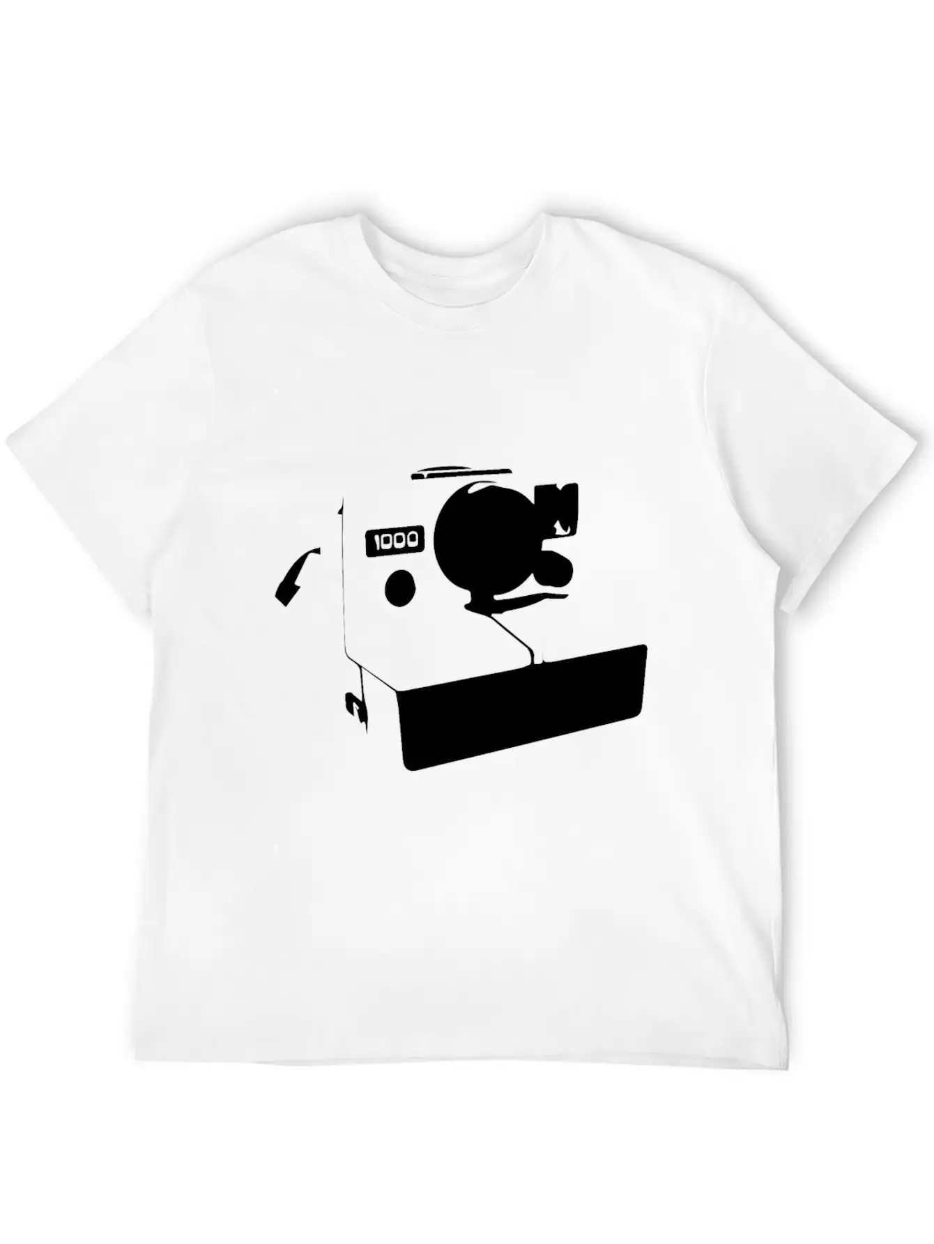 Polaroid Vintage 80s Retro Camera Unisex Casual T-Shirt – Clean Design For Daily Comfort