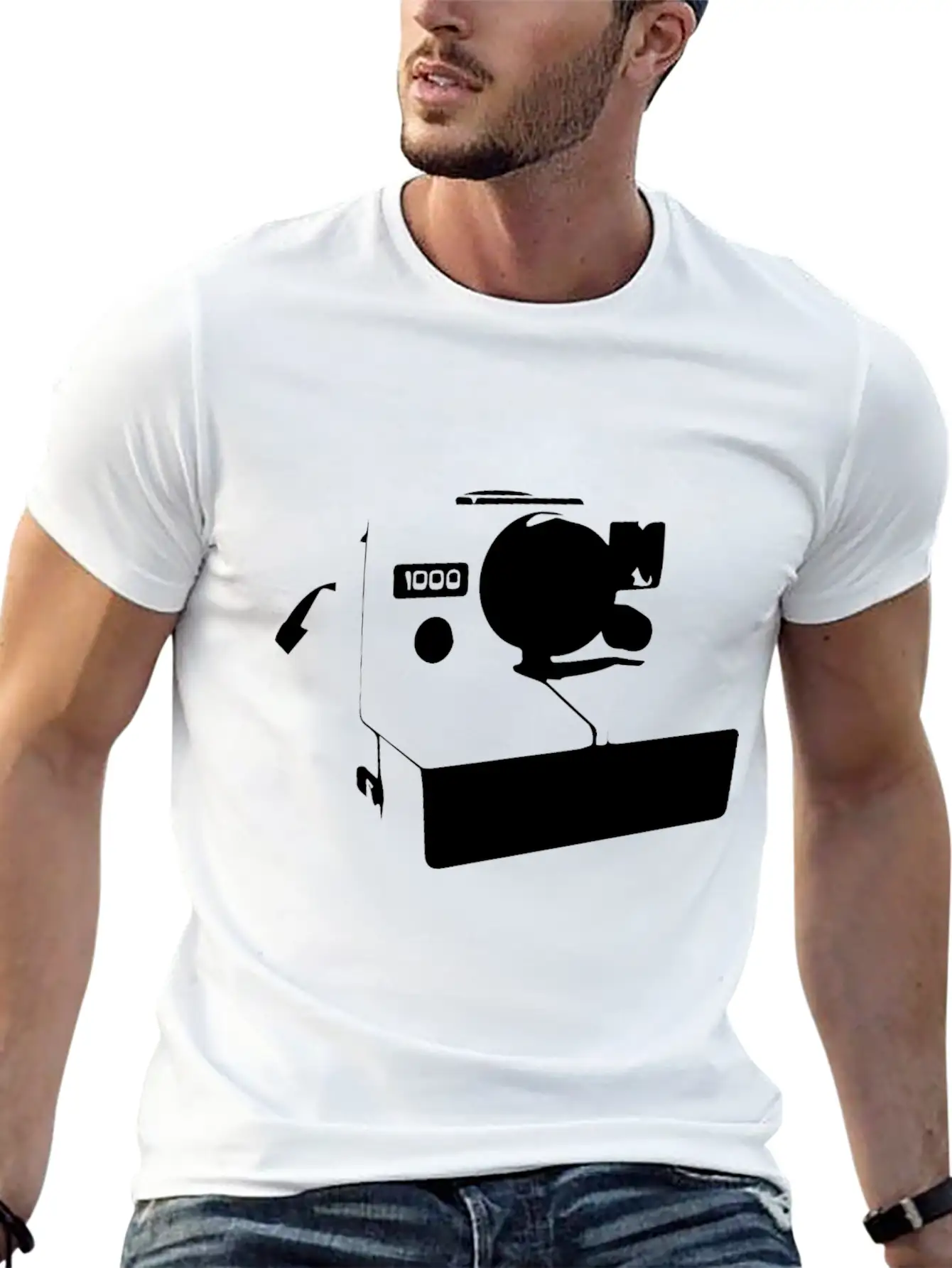 Polaroid Vintage 80s Retro Camera Unisex Casual T-Shirt – Clean Design For Daily Comfort