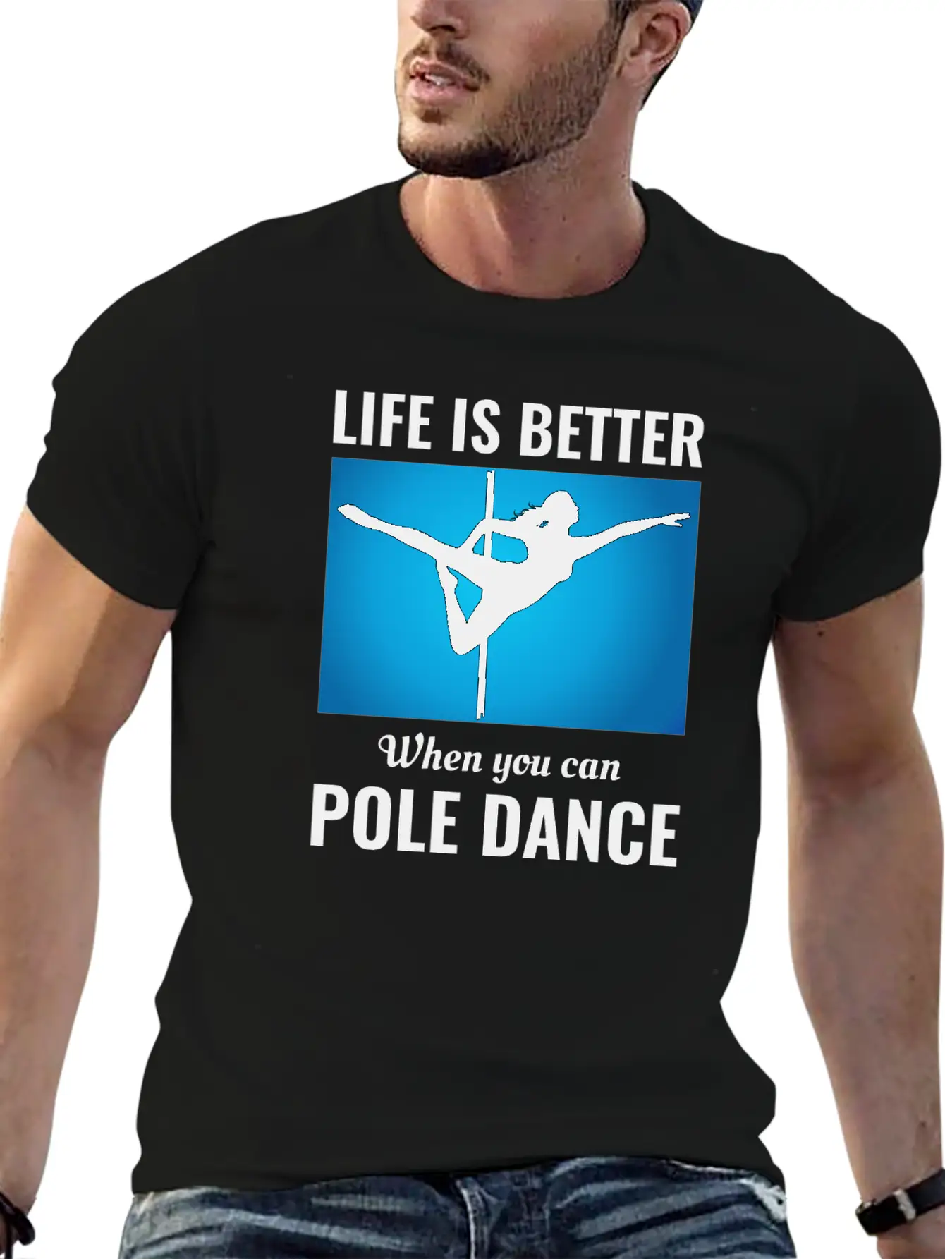 Pole Sport Dance Dancer Competition Acrobatics Essential Cotton Tee For Daily Outfits – Unisex Style