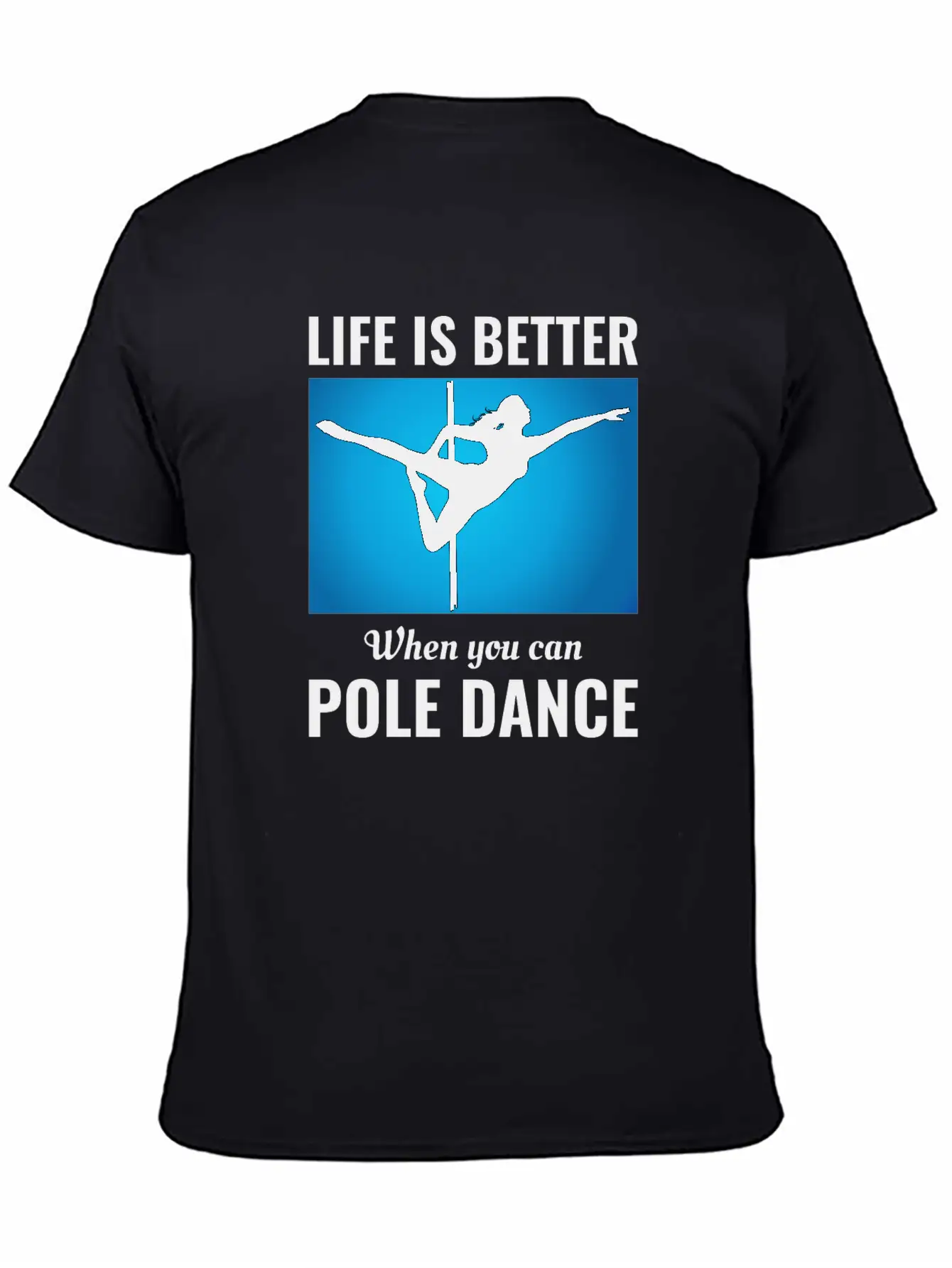 Pole Sport Dance Dancer Competition Acrobatics Essential Cotton Tee For Daily Outfits – Unisex Style