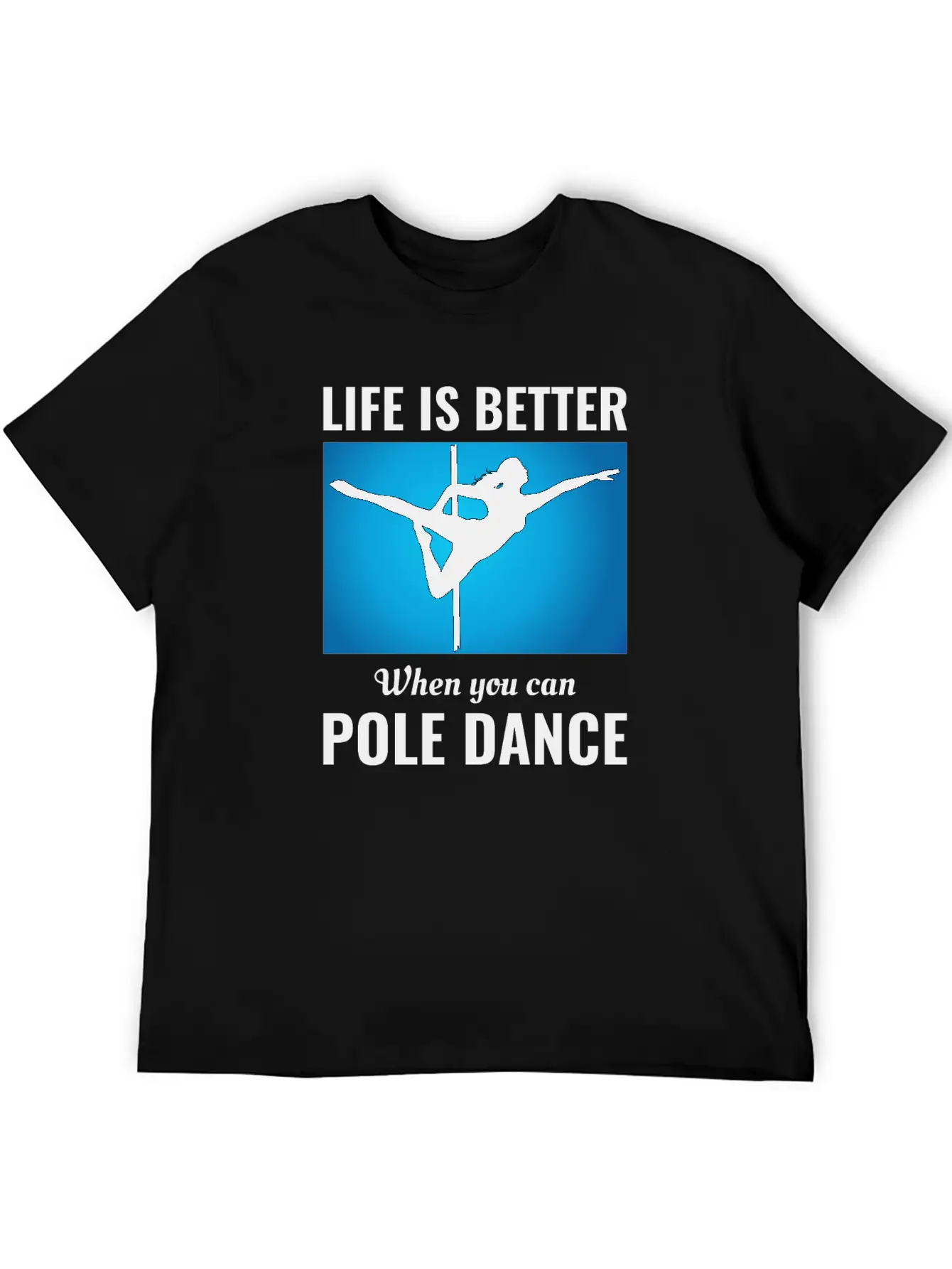 Pole Sport Dance Dancer Competition Acrobatics Essential Cotton Tee For Daily Outfits – Unisex Style