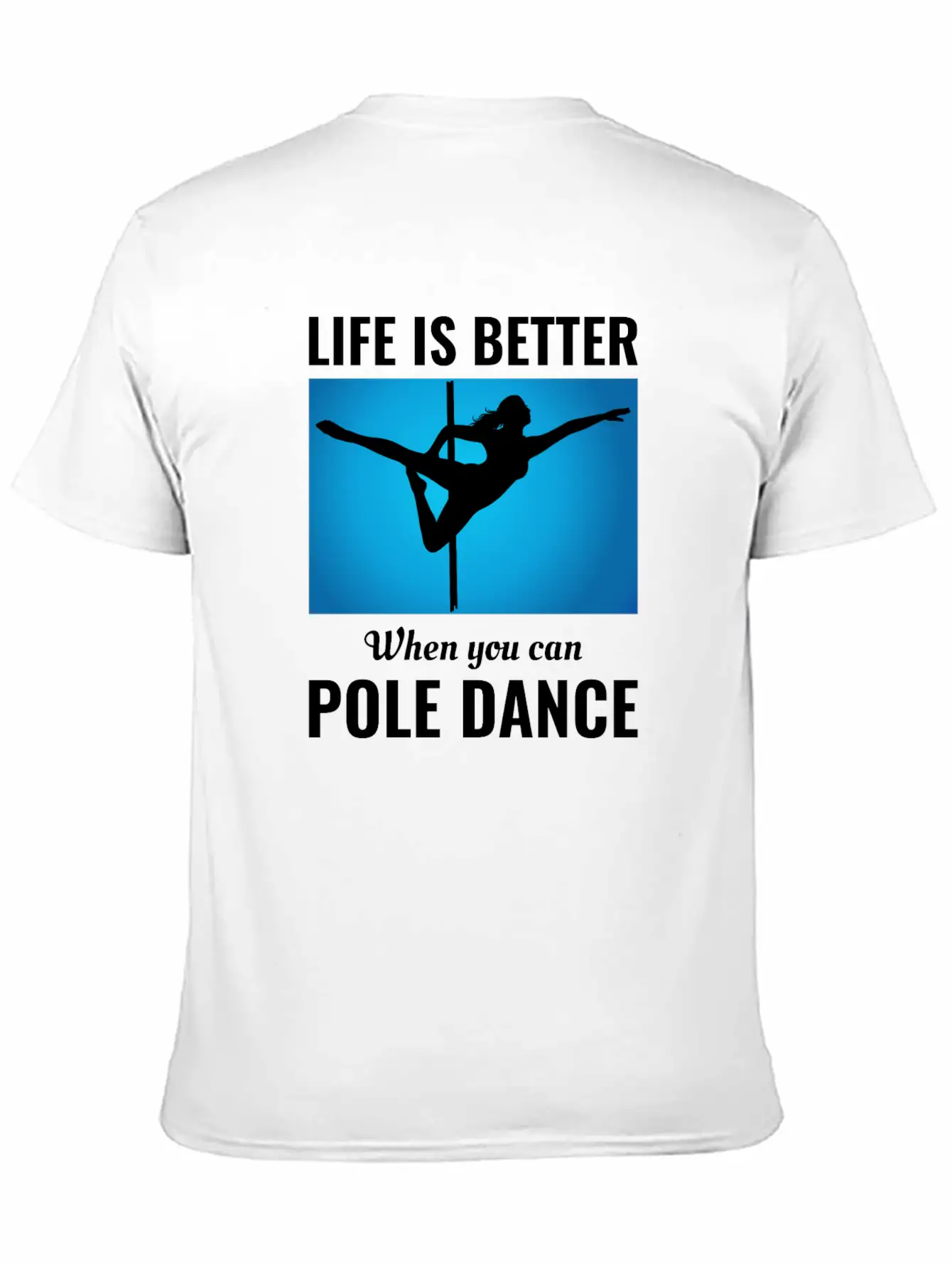 Pole Sport Dance Dancer Competition Acrobatics Essential Cotton Tee For Daily Outfits – Unisex Style