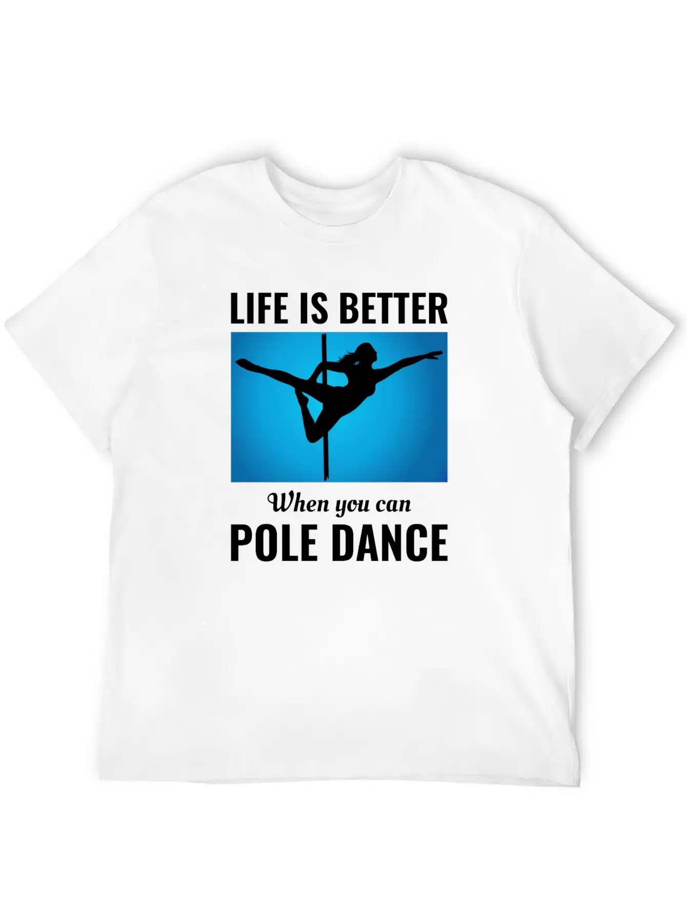 Pole Sport Dance Dancer Competition Acrobatics Essential Cotton Tee For Daily Outfits – Unisex Style