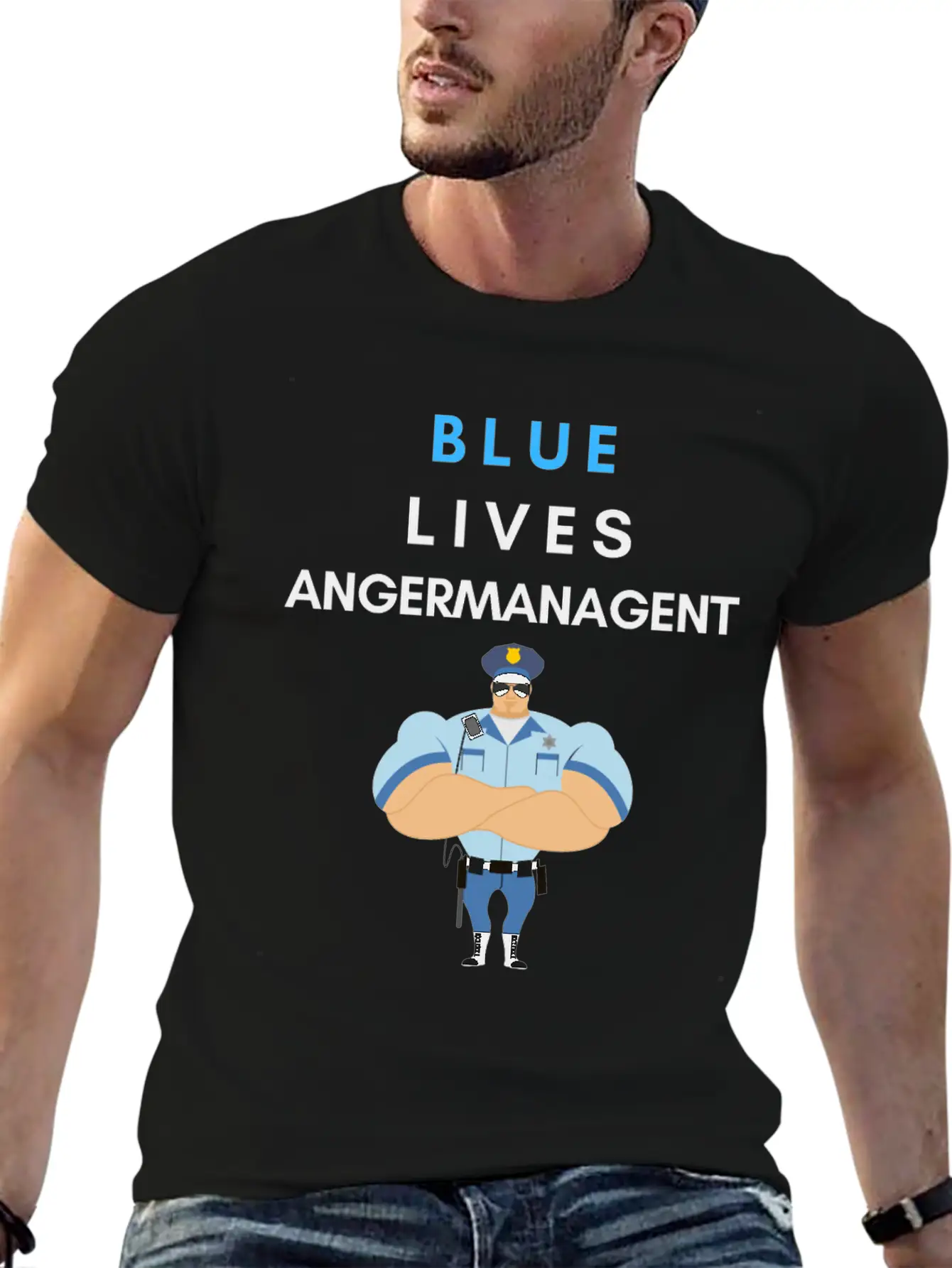 Police Violence - The Anger Management Unisex Casual T-Shirt ��� Clean Design For Daily Comfort