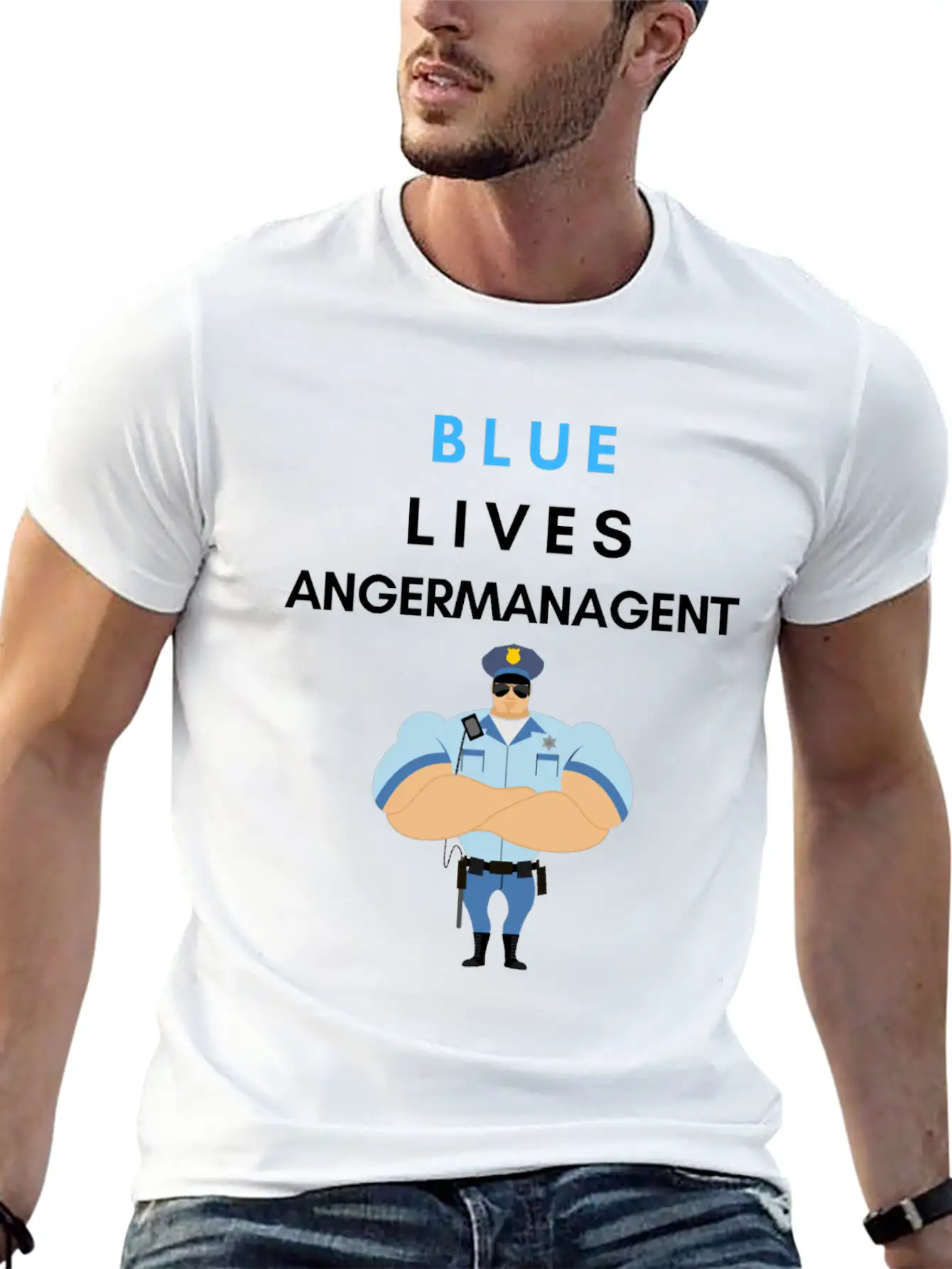Police Violence - The Anger Management Unisex Casual T-Shirt ��� Clean Design For Daily Comfort