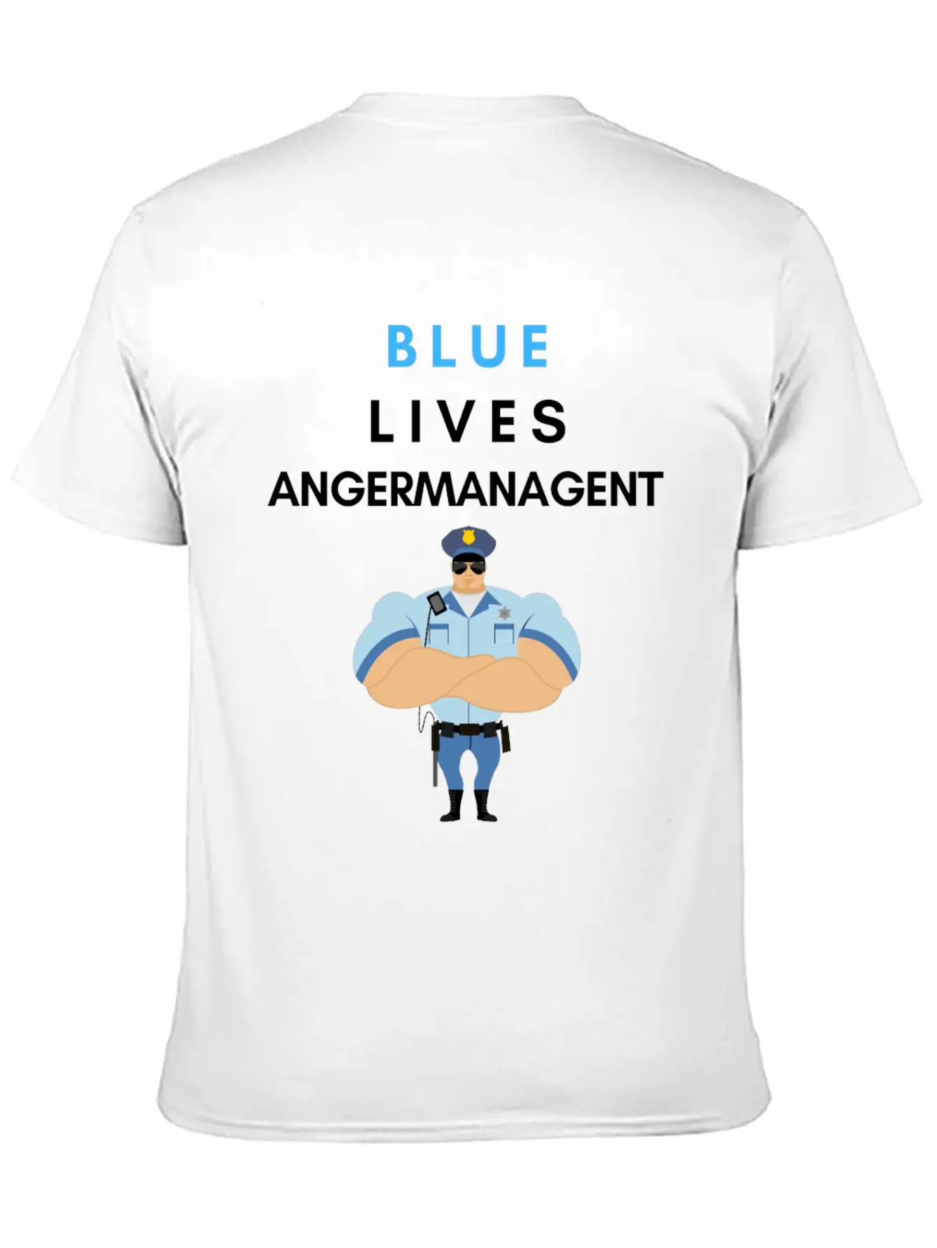 Police Violence - The Anger Management Unisex Casual T-Shirt ��� Clean Design For Daily Comfort