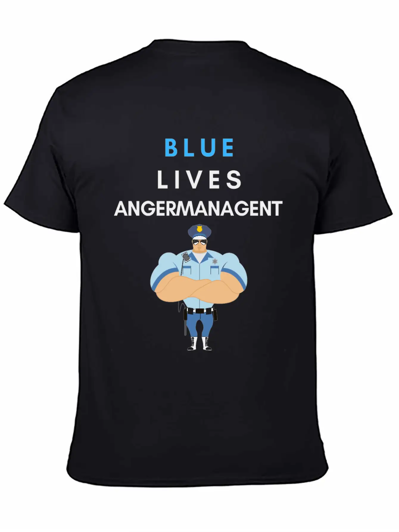 Police Violence - The Anger Management Unisex Casual T-Shirt ��� Clean Design For Daily Comfort