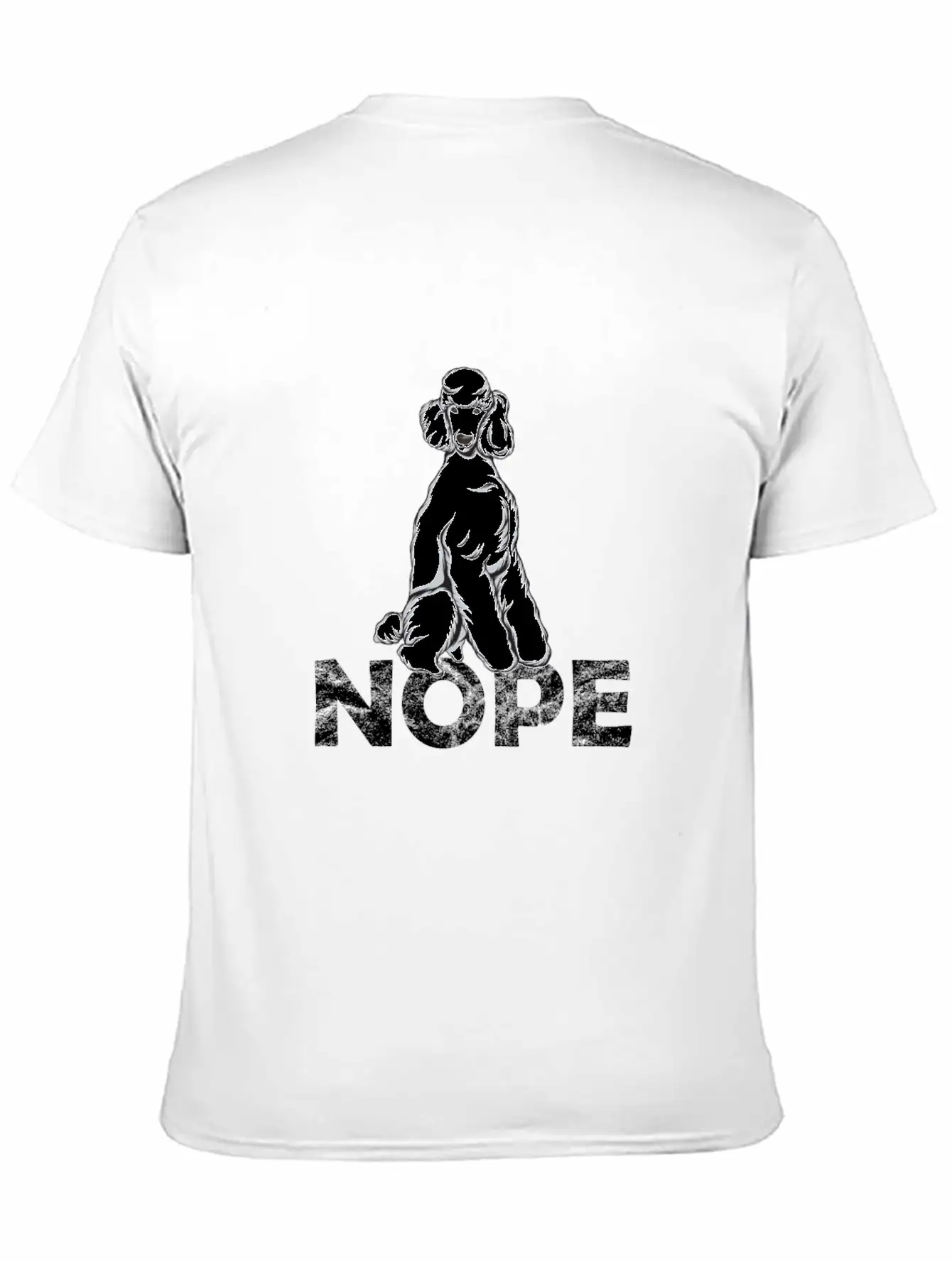 Poodle Dog Basic Graphic T-Shirt – Daily Comfort In Soft Cotton
