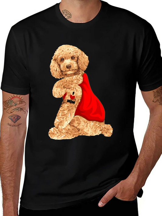 Poodle Dog Mama Dog Seat Gift Classic Fit Graphic Tee For Daily Comfort – Unisex Cotton Shirt