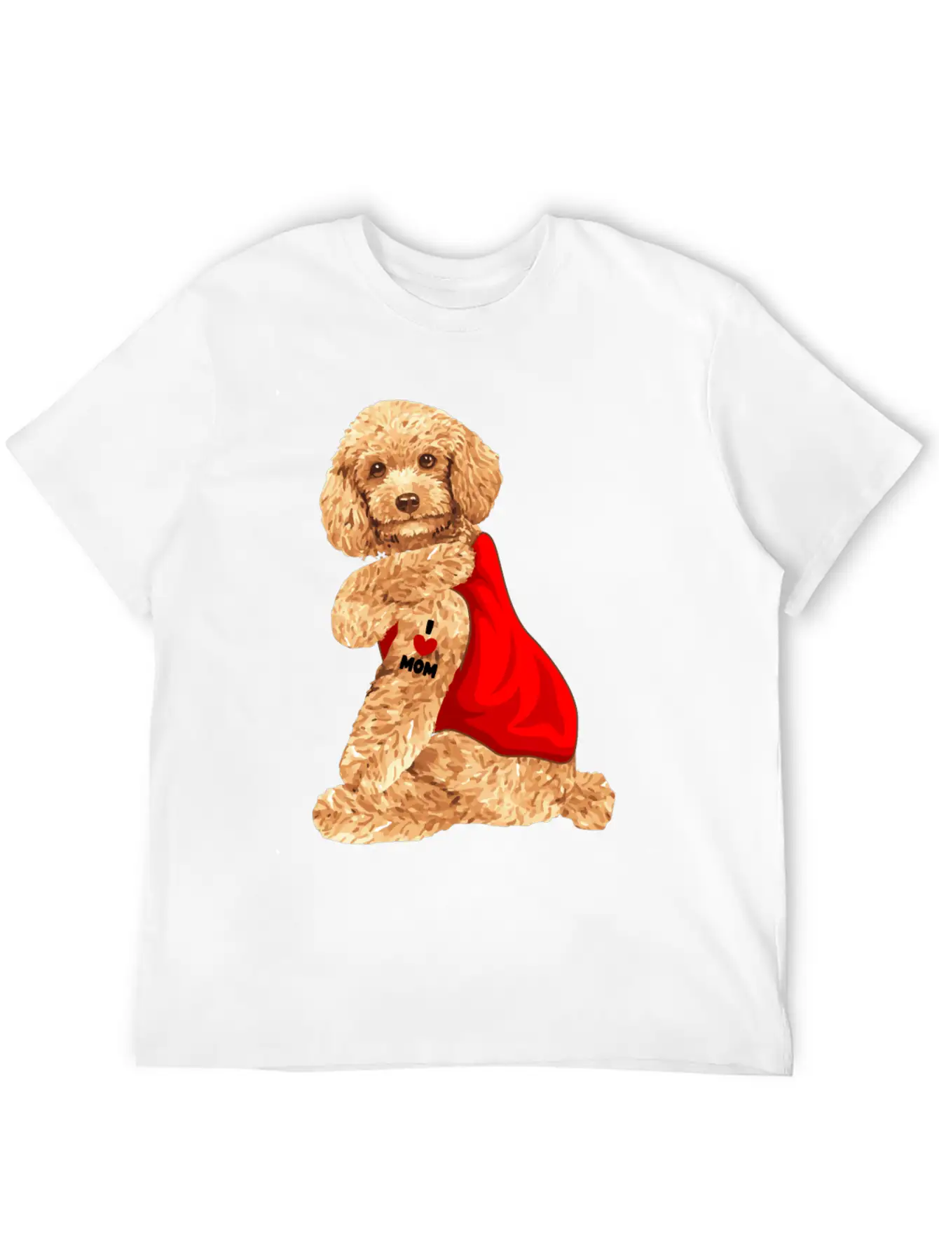 Poodle Dog Mama Dog Seat Gift Classic Fit Graphic Tee For Daily Comfort – Unisex Cotton Shirt
