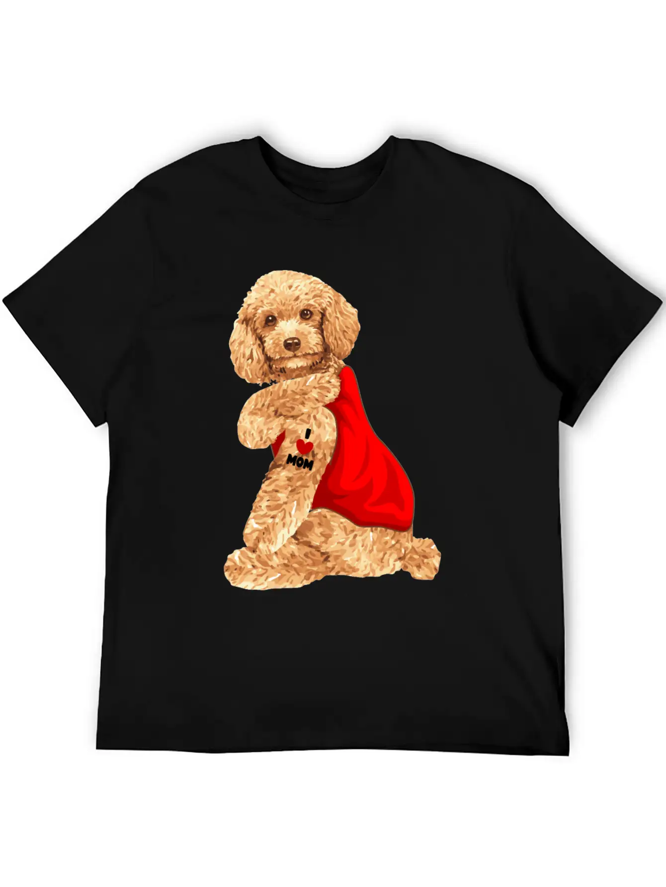 Poodle Dog Mama Dog Seat Gift Classic Fit Graphic Tee For Daily Comfort – Unisex Cotton Shirt