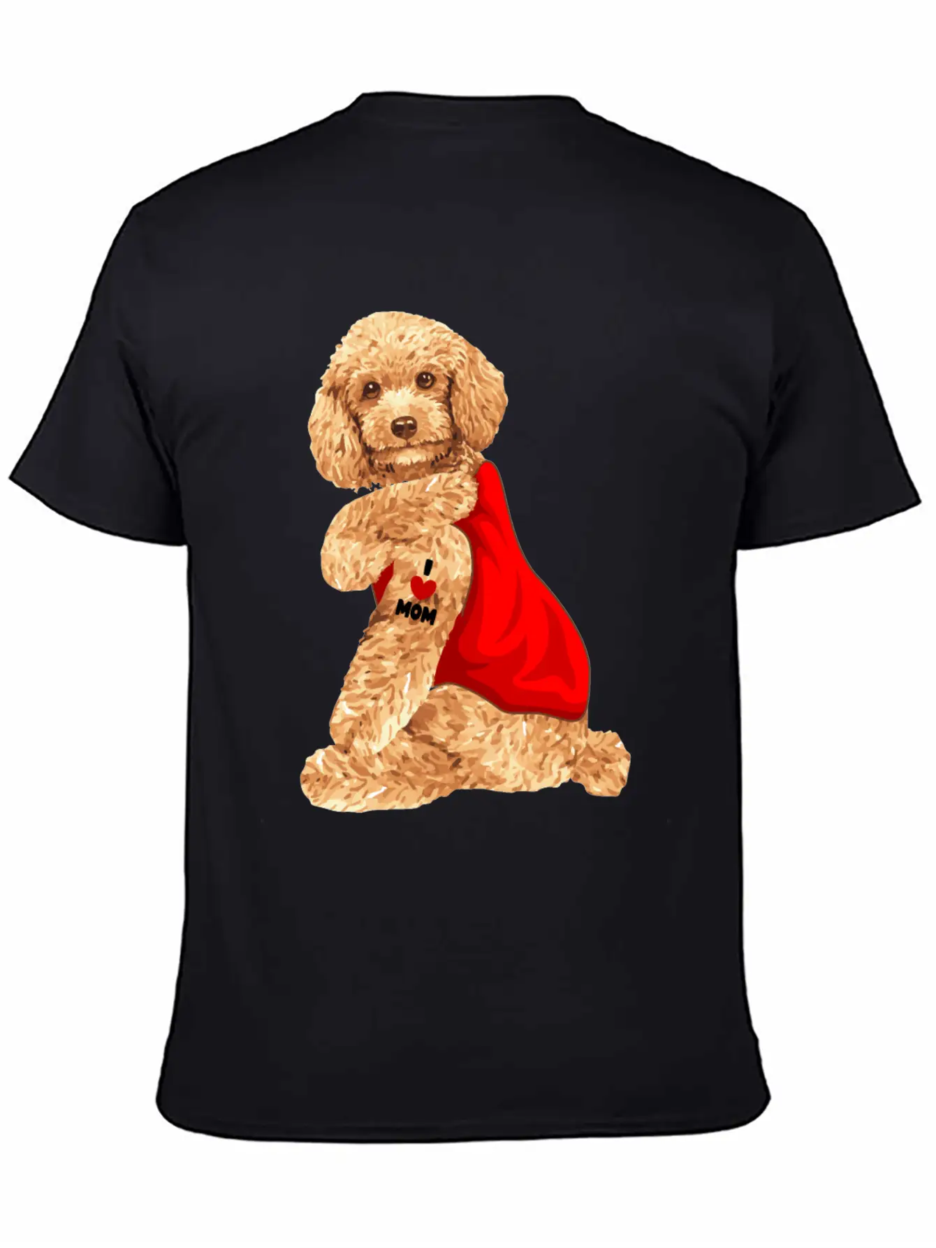 Poodle Dog Mama Dog Seat Gift Classic Fit Graphic Tee For Daily Comfort – Unisex Cotton Shirt