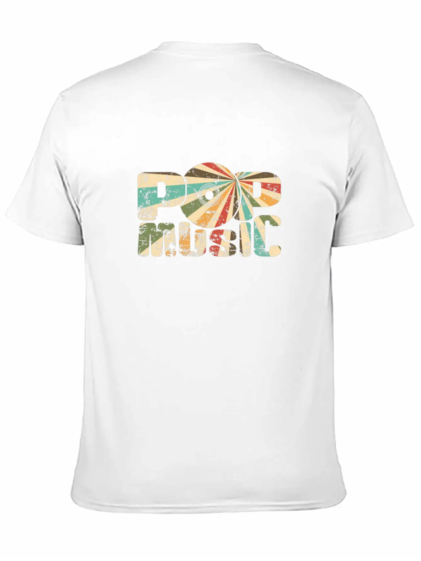 Pop Music Music Direction Singer Stars Relaxed Everyday Tee – Lightweight And Durable Cotton