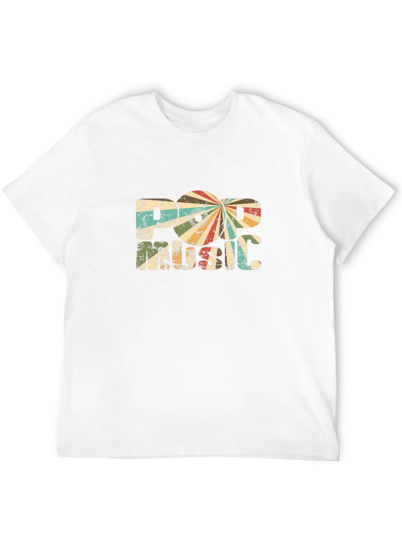 Pop Music Music Direction Singer Stars Relaxed Everyday Tee – Lightweight And Durable Cotton