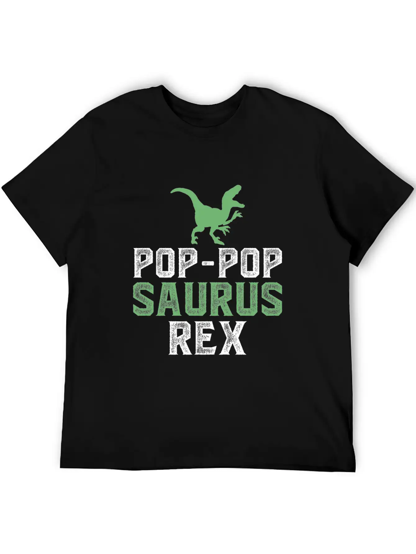 Pop Pop Saurus Rex Basic Graphic T-Shirt – Daily Comfort In Soft Cotton