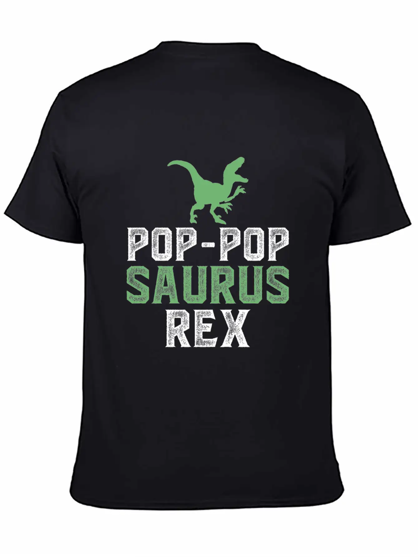 Pop Pop Saurus Rex Basic Graphic T-Shirt – Daily Comfort In Soft Cotton