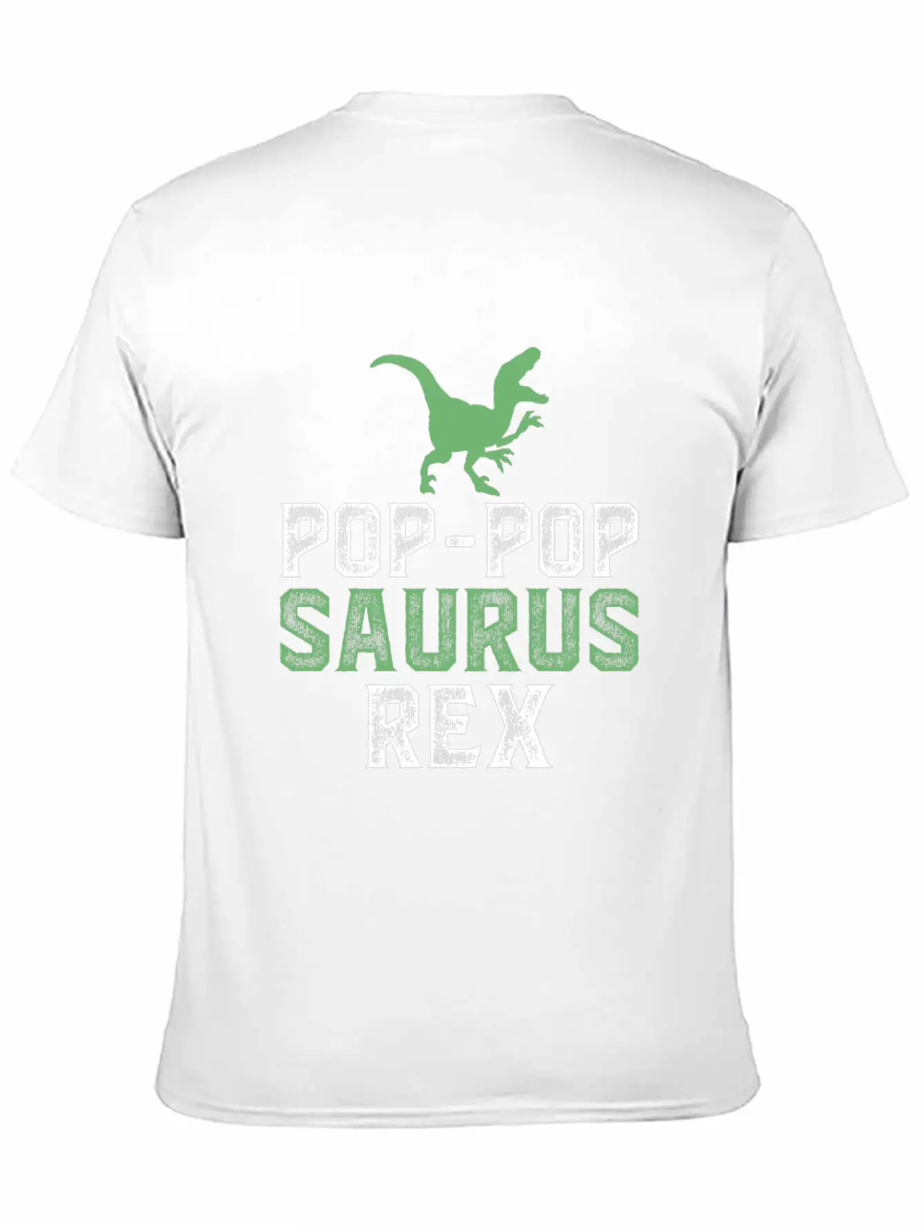 Pop Pop Saurus Rex Basic Graphic T-Shirt – Daily Comfort In Soft Cotton