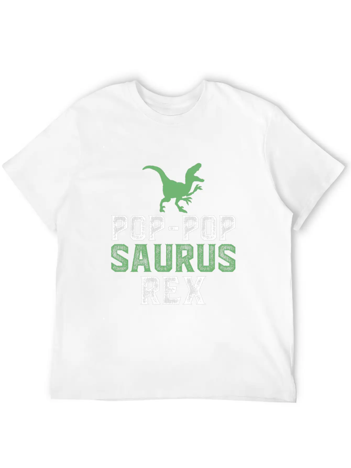 Pop Pop Saurus Rex Basic Graphic T-Shirt – Daily Comfort In Soft Cotton