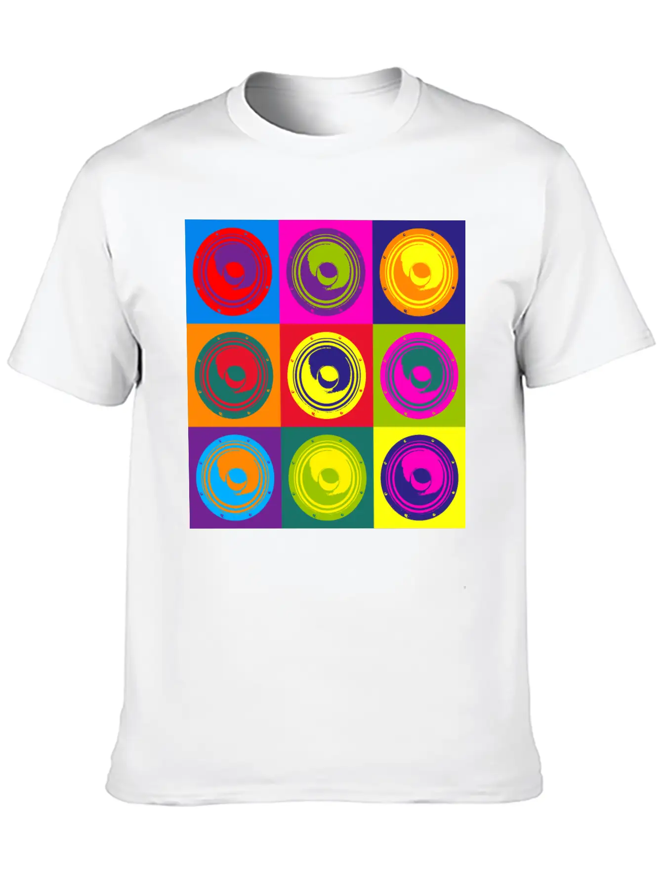 Popart Speaker Soft Cotton Short Sleeve Tee – Unisex Wardrobe Staple