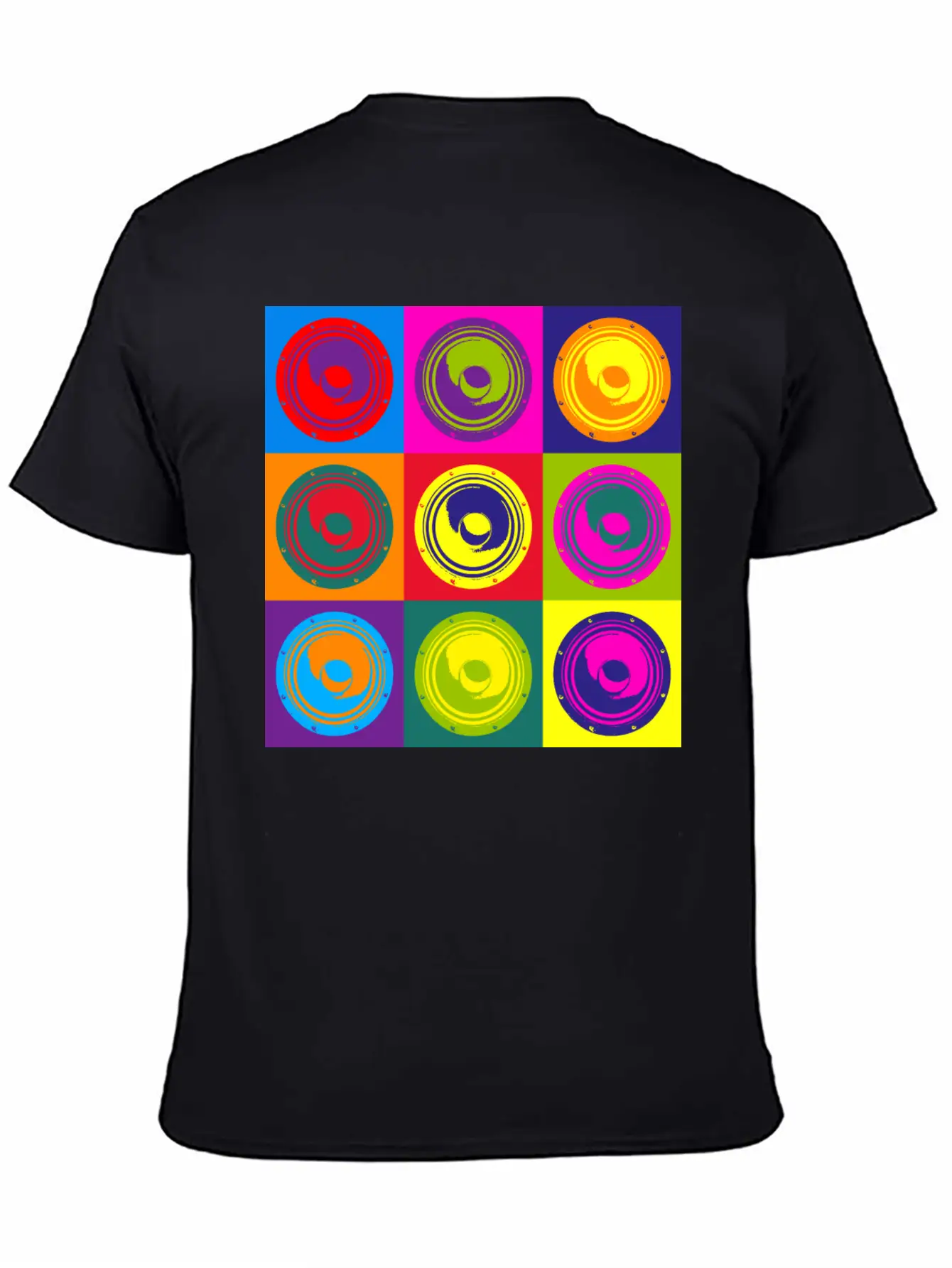 Popart Speaker Soft Cotton Short Sleeve Tee – Unisex Wardrobe Staple