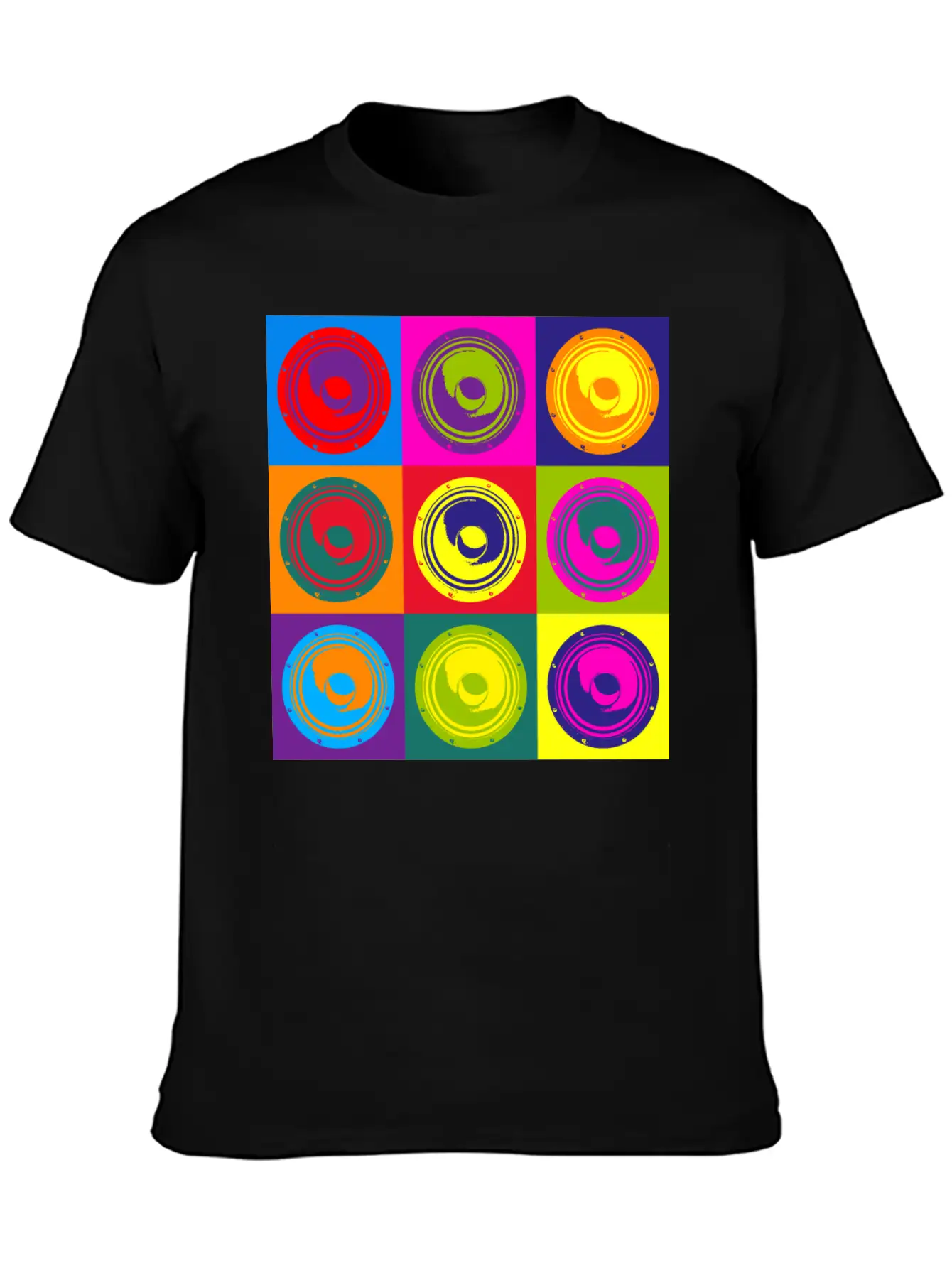 Popart Speaker Soft Cotton Short Sleeve Tee – Unisex Wardrobe Staple