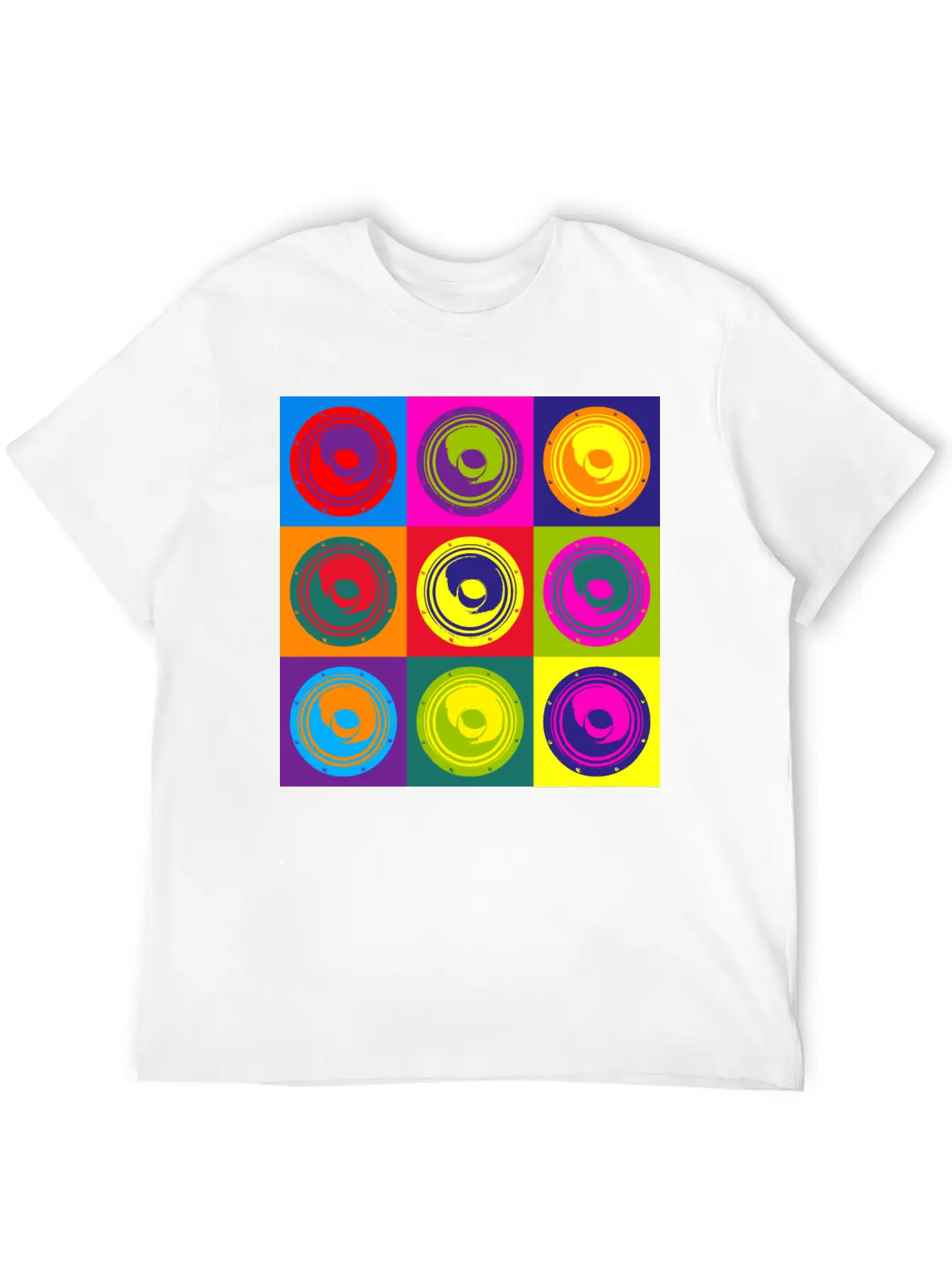 Popart Speaker Soft Cotton Short Sleeve Tee – Unisex Wardrobe Staple