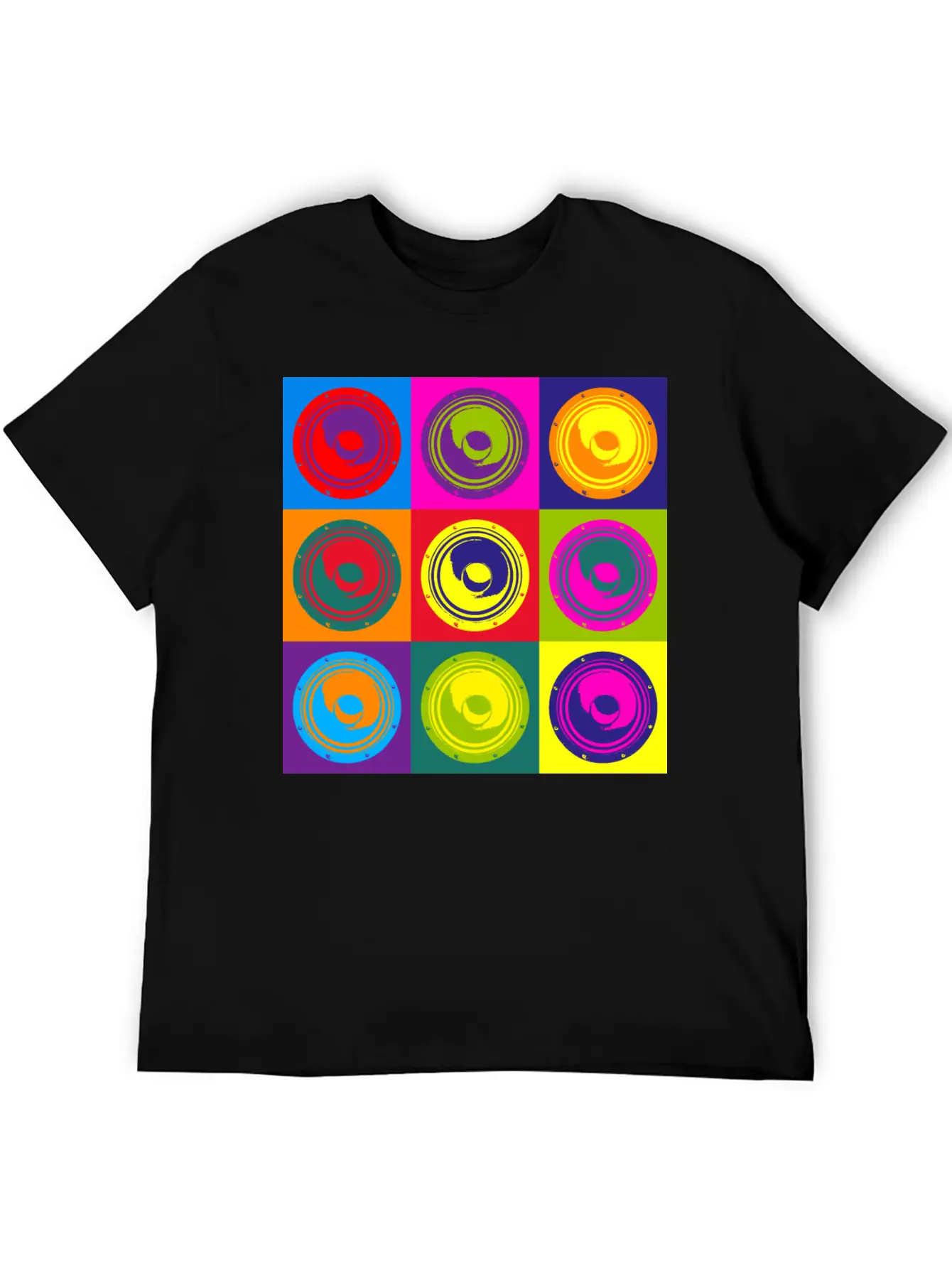Popart Speaker Soft Cotton Short Sleeve Tee – Unisex Wardrobe Staple