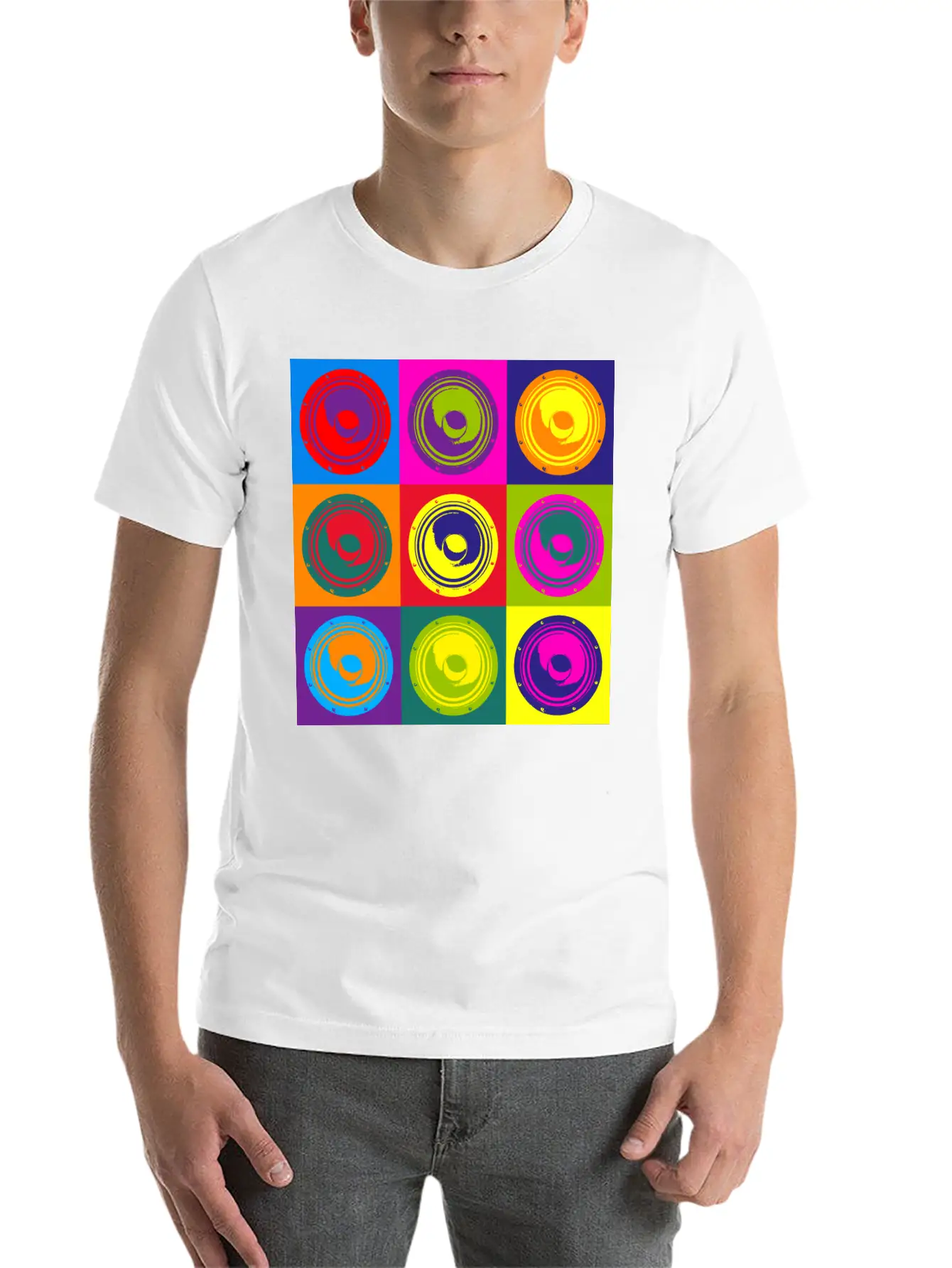 Popart Speaker Soft Cotton Short Sleeve Tee – Unisex Wardrobe Staple
