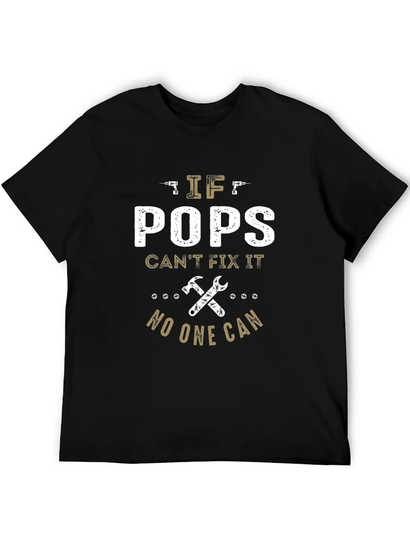 Pops Can Fix It Modern Fit Casual T-Shirt ��� Clean And Versatile Design