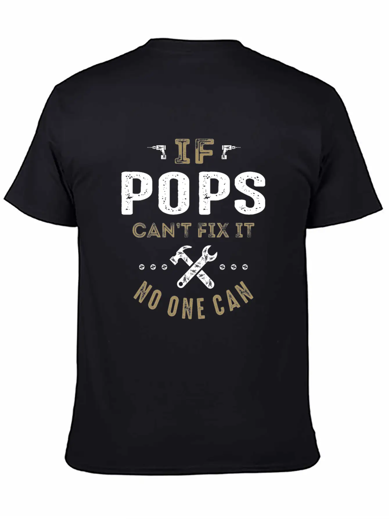 Pops Can Fix It Modern Fit Casual T-Shirt ��� Clean And Versatile Design