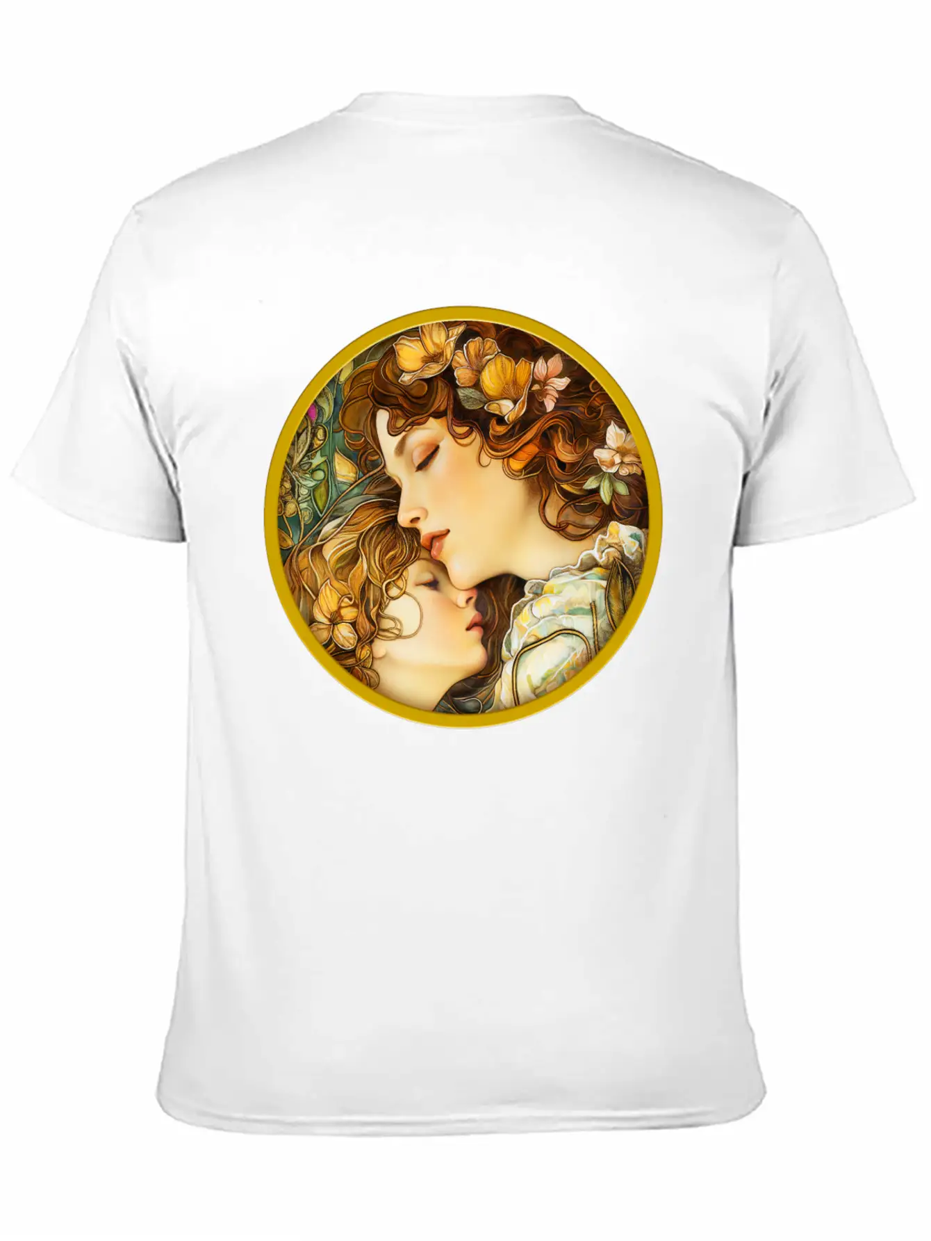 Portrait Of A Mother Soft Cotton Short Sleeve Tee – Unisex Wardrobe Staple