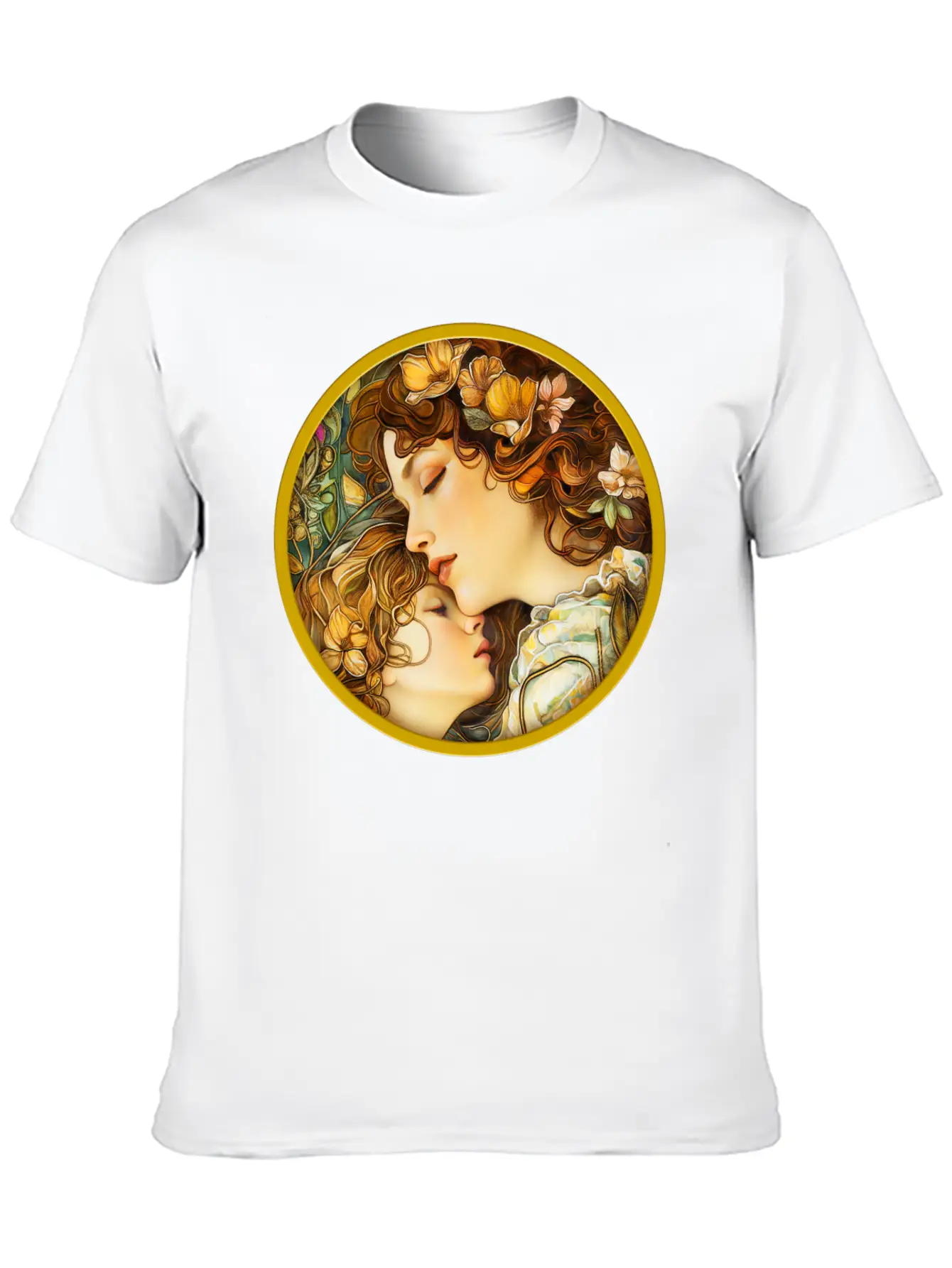 Portrait Of A Mother Soft Cotton Short Sleeve Tee – Unisex Wardrobe Staple