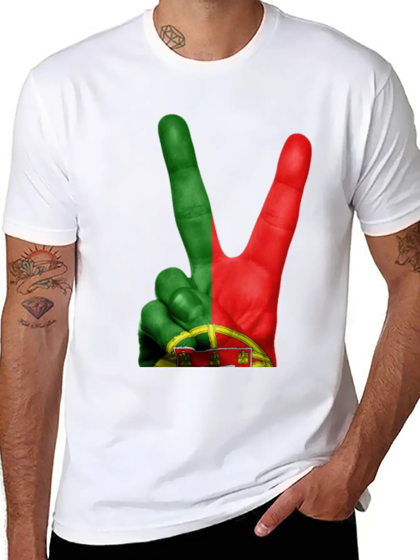 Portugal Modern Fit Casual T-Shirt – Clean And Versatile Design