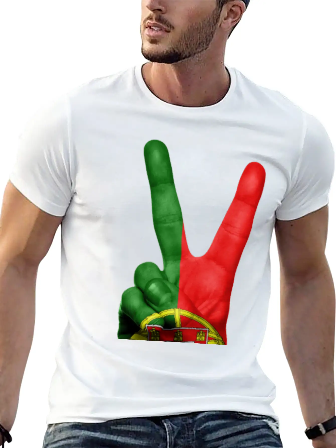 Portugal Modern Fit Casual T-Shirt – Clean And Versatile Design