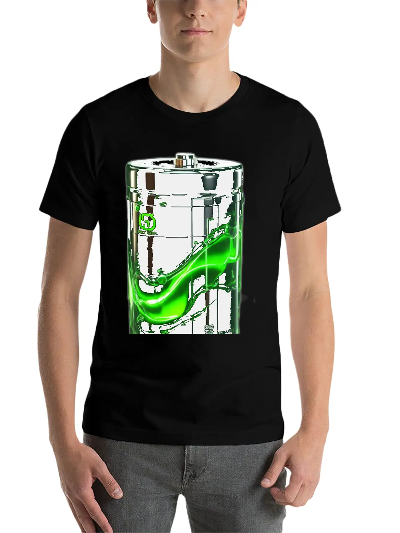 Positive Energy Unisex Casual T-Shirt – Clean Design For Daily Comfort