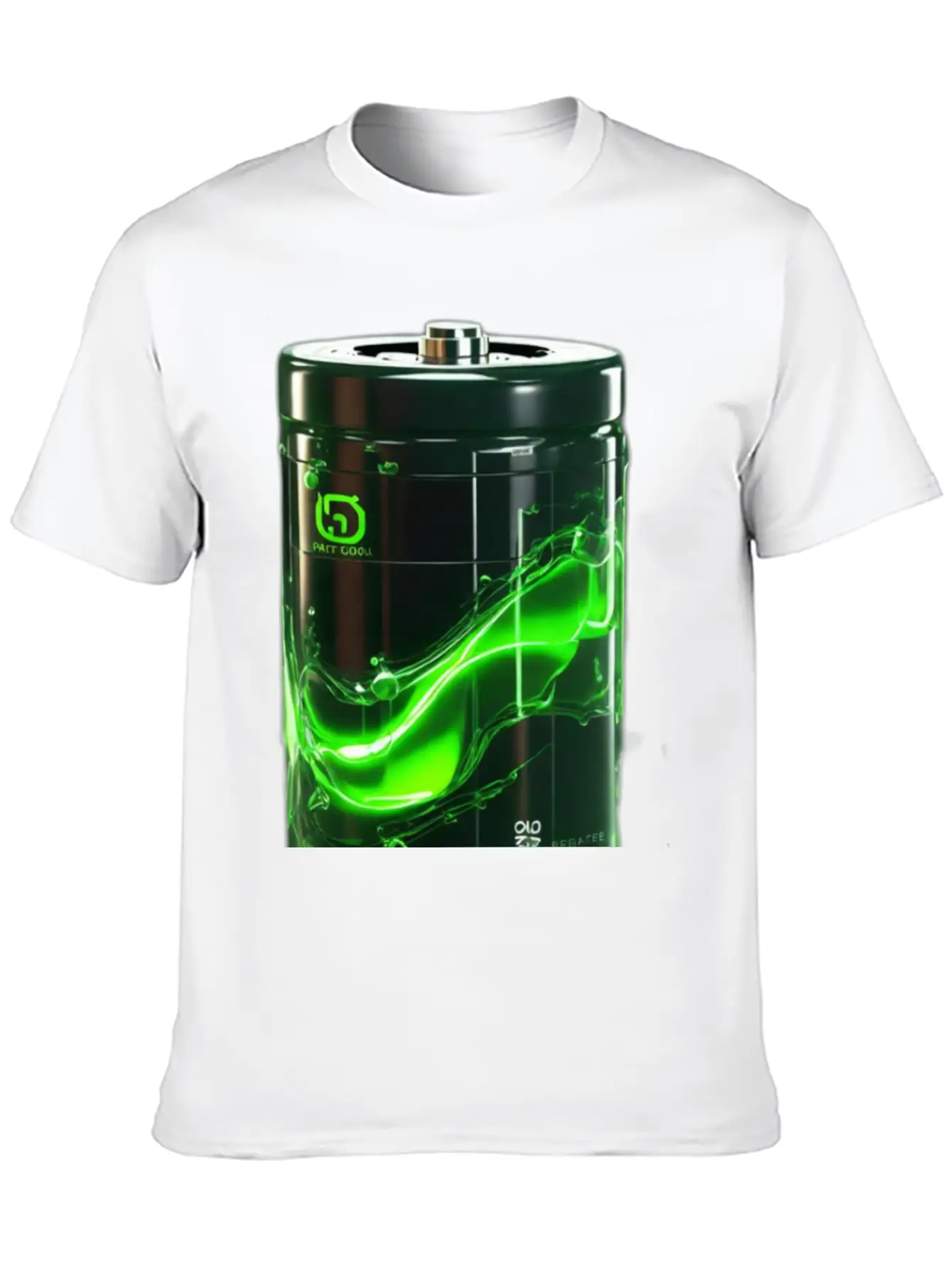 Positive Energy Unisex Casual T-Shirt – Clean Design For Daily Comfort