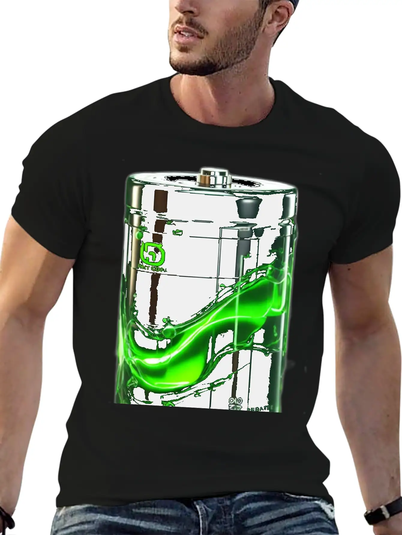 Positive Energy Unisex Casual T-Shirt – Clean Design For Daily Comfort