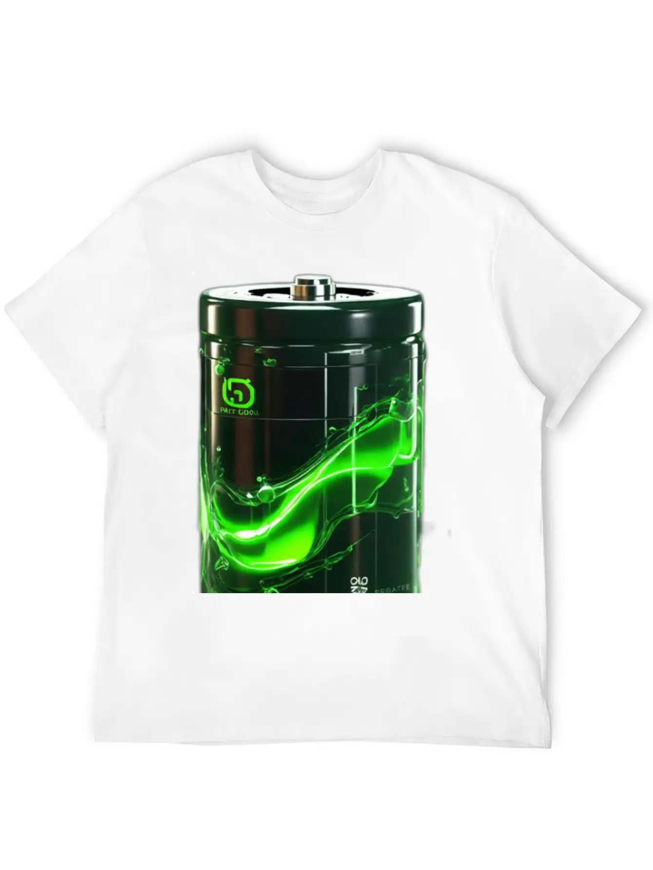 Positive Energy Unisex Casual T-Shirt – Clean Design For Daily Comfort