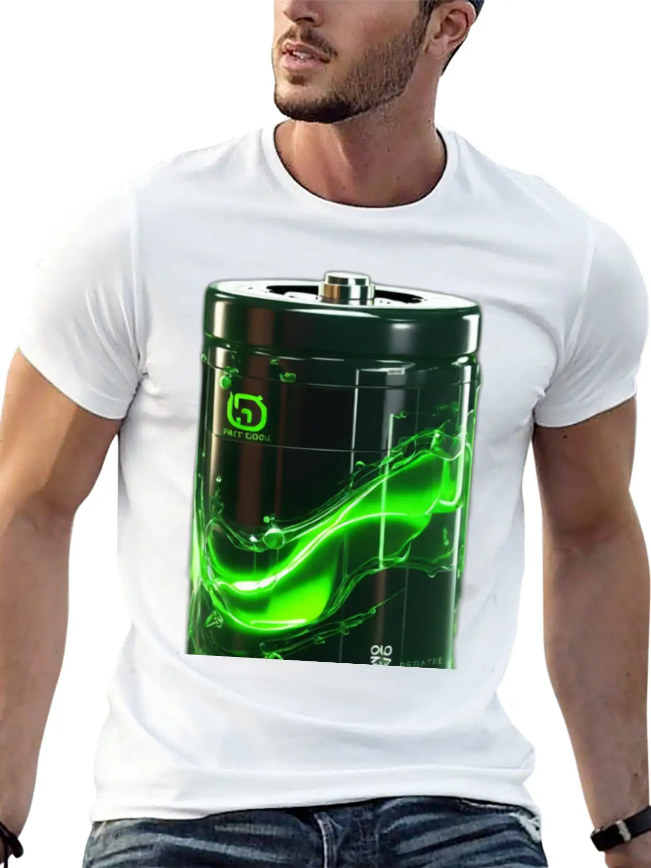 Positive Energy Unisex Casual T-Shirt – Clean Design For Daily Comfort