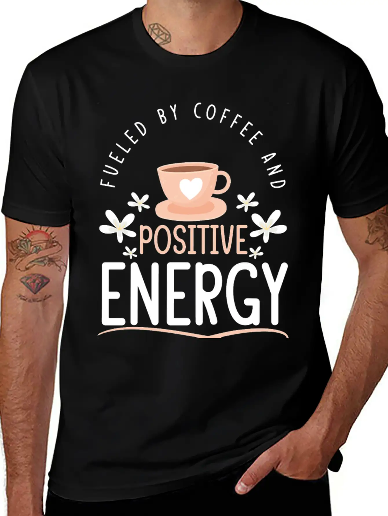 Positive Mantra Self Confidence Modern Fit Casual T-Shirt ��� Clean And Versatile Design